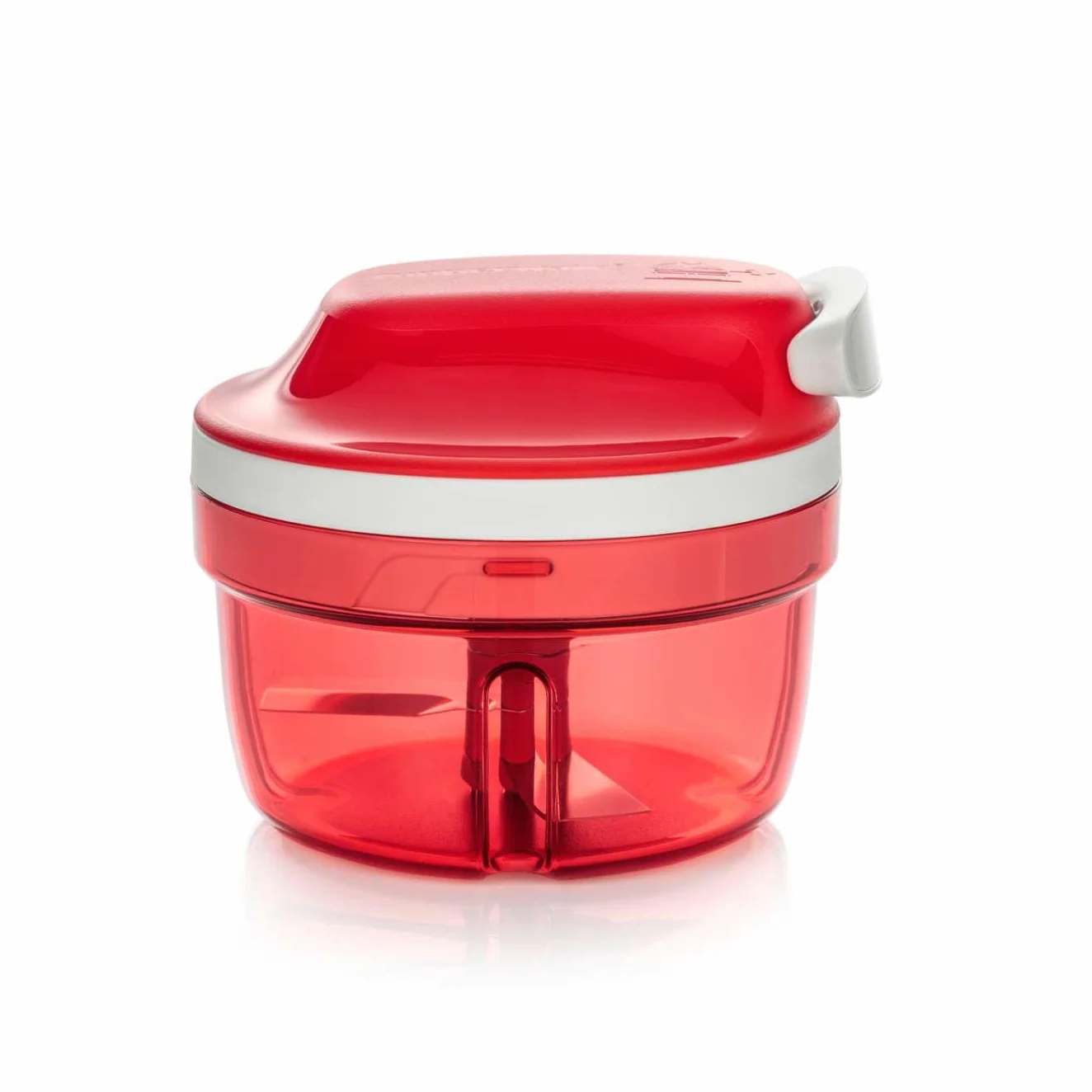 Tupperware SuperSonic Chopper Mini, 300 ml, ręczny robot kuchenny, gadżet kuchenny do rozdrabniania ziół, orzechów, czosnku, warzyw
