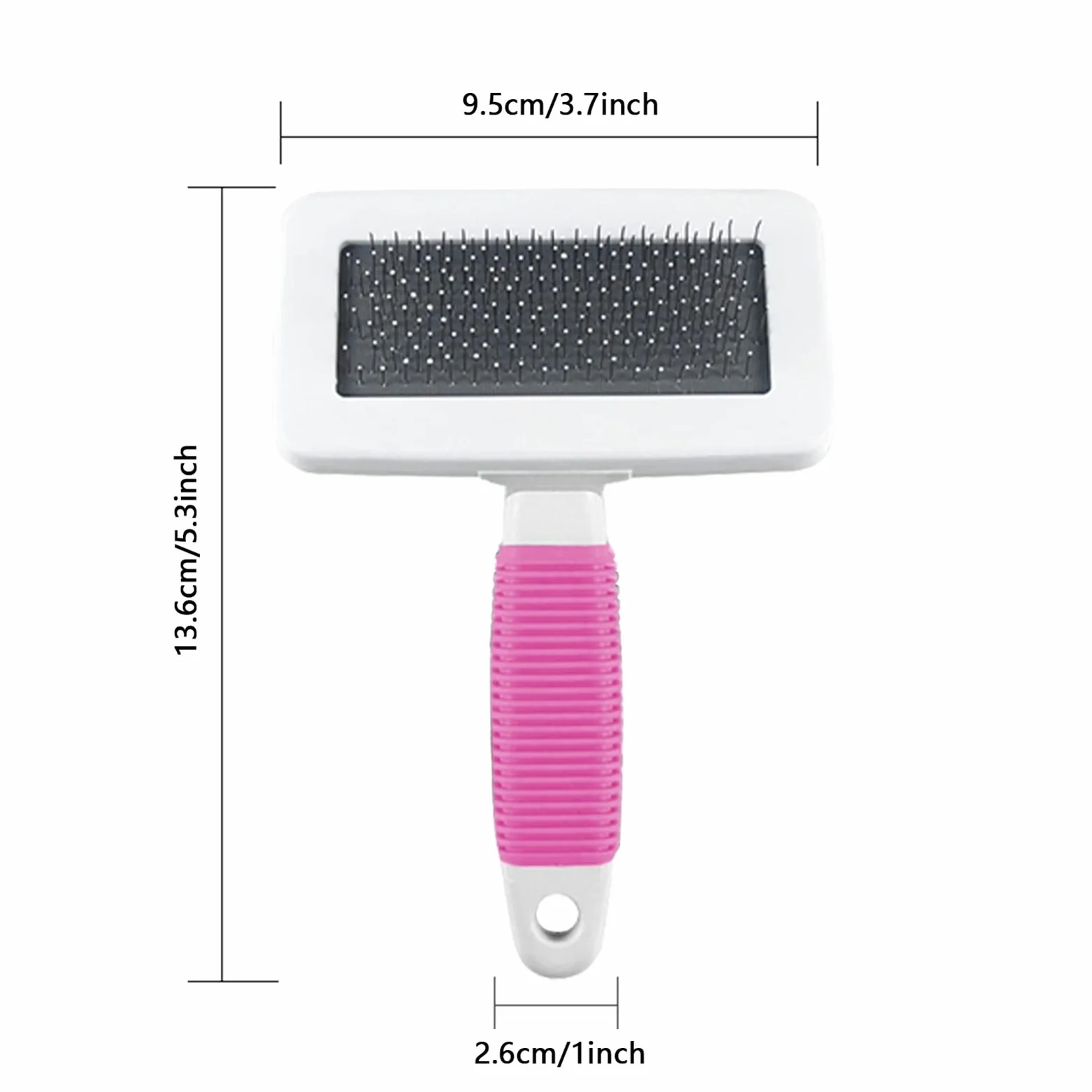 DieffematicSZ Grzebień Plastic Handle Needle Comb Close Tooth Needle Comb Open Knot Comb Comb Beauty Comb Supplies
