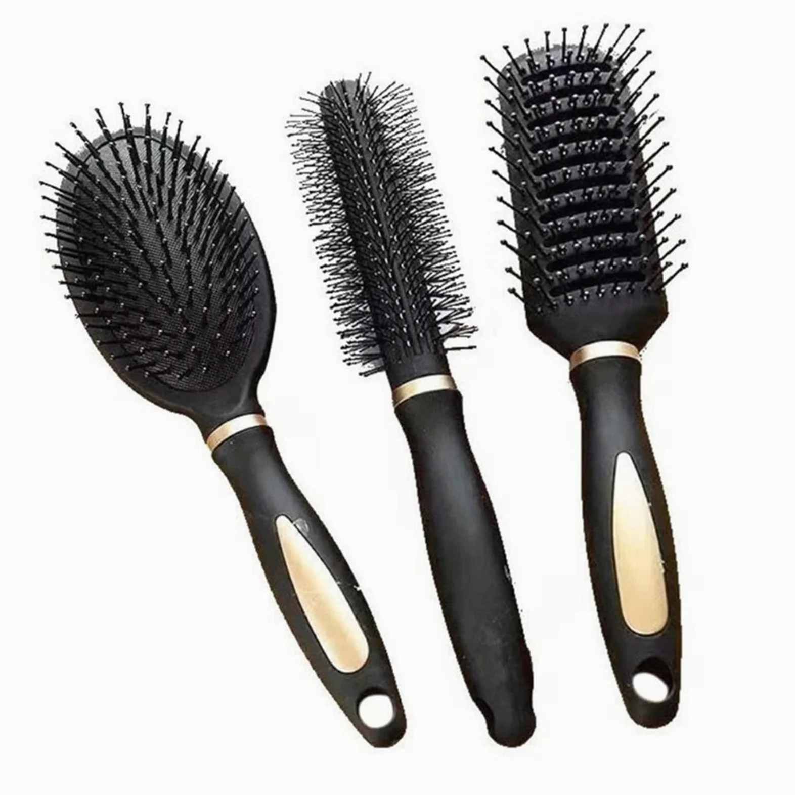 DieffematicSZ Grzebień Air Cushion Comb, Plastic Comb, Scalp Massage, Air Bag Comb, Curly Hair Comb, Rib Comb (Color : C)