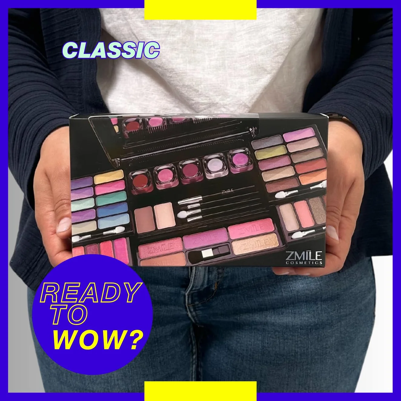ZMILE Cosmetics Zestaw do Makijażu, Classic, Kosmetyki Wegańskie