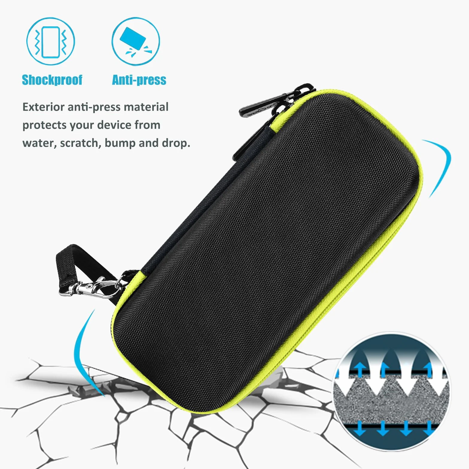 ProCase etui ochronne do Philips Norelco OneBlade, torba na trymer i golarkę