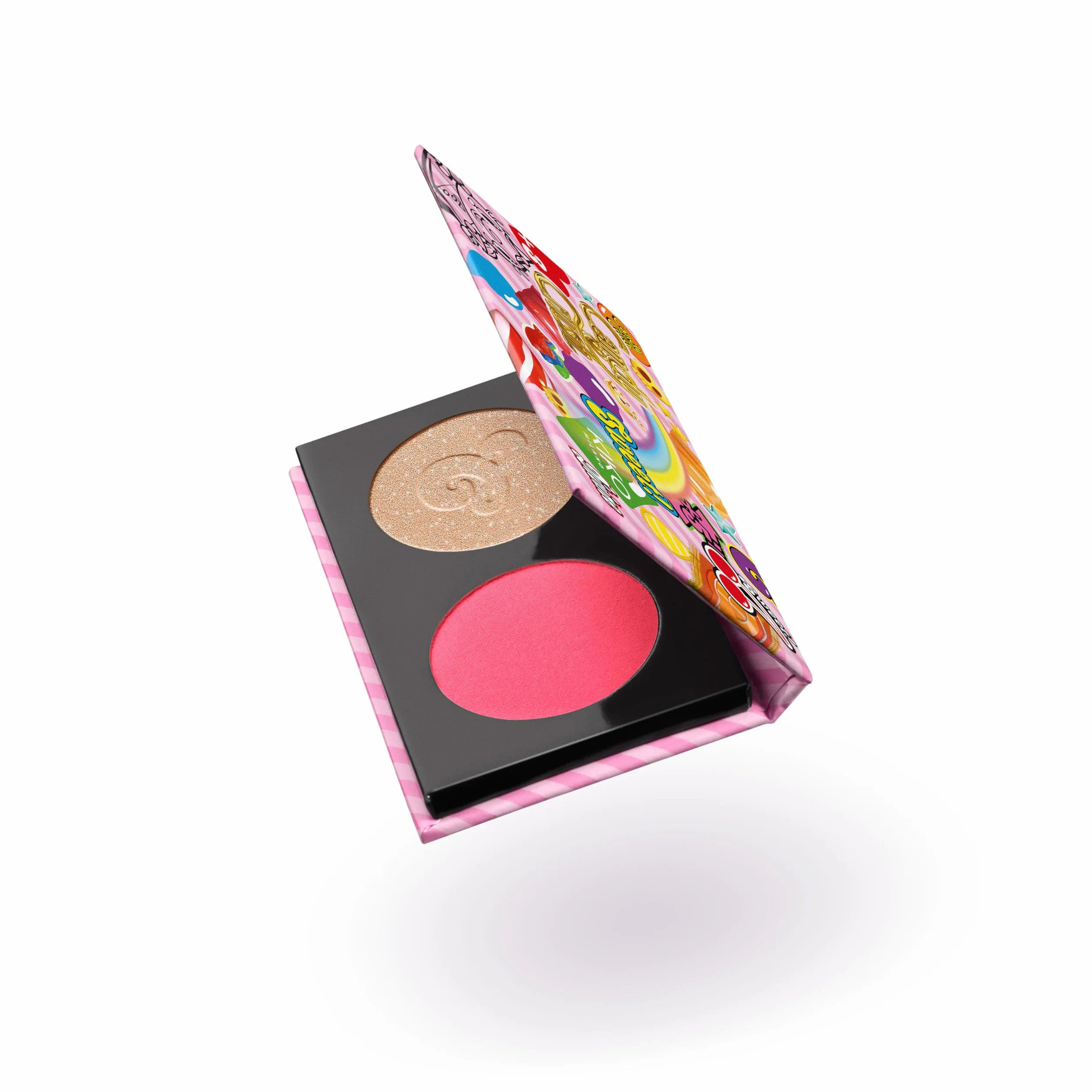 KIKO Milano Candy Crush™ Mega Blush & Highlighter Duo 02, Paleta Do Twarzy Z Różem I Rozświetlaczem