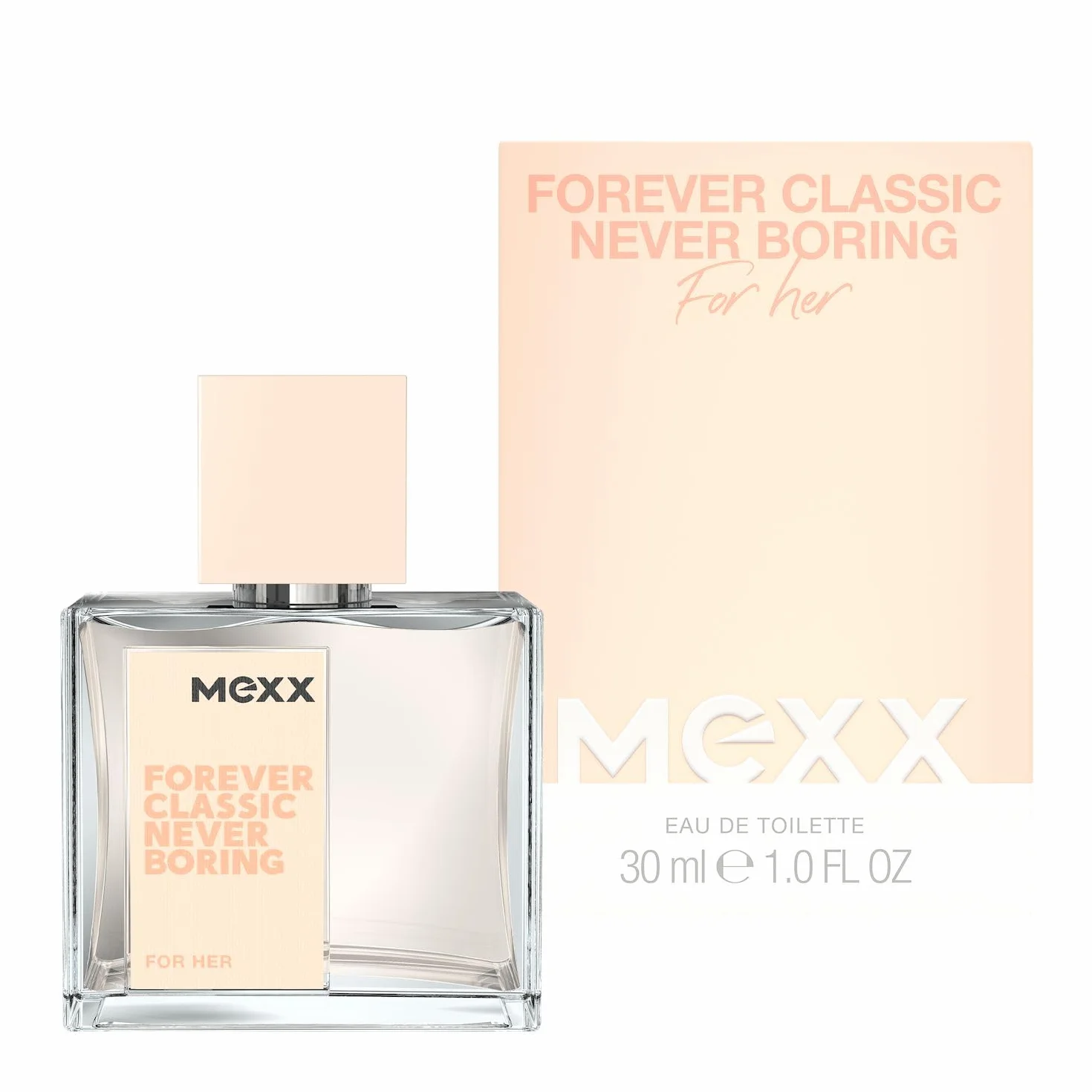 Mexx Forever Classic Never Boring Woda Toaletowa dla Kobiet, o Kwiatowo-Owocowym Zapachu, 30 ml