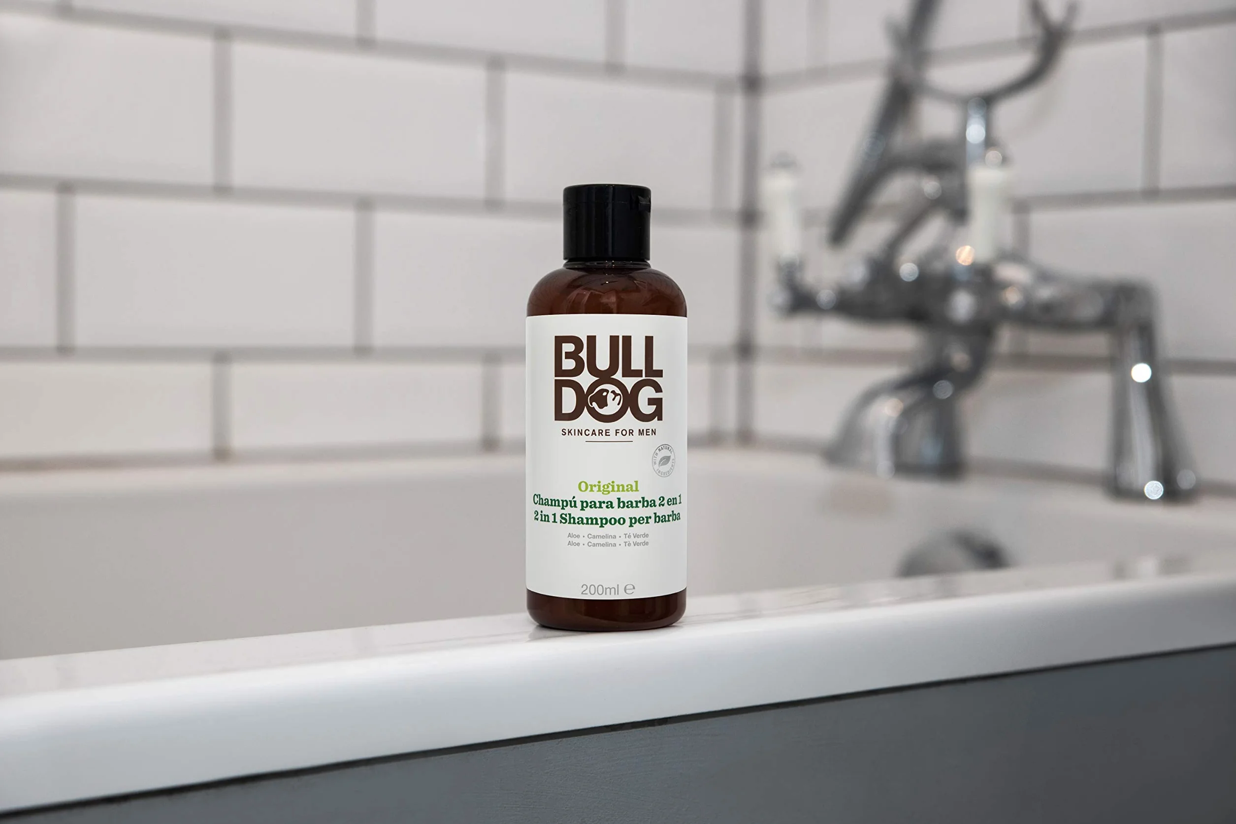 BULLDOG - Zestaw 3 szamponów i odżywek do brody, 3 x 200 ml