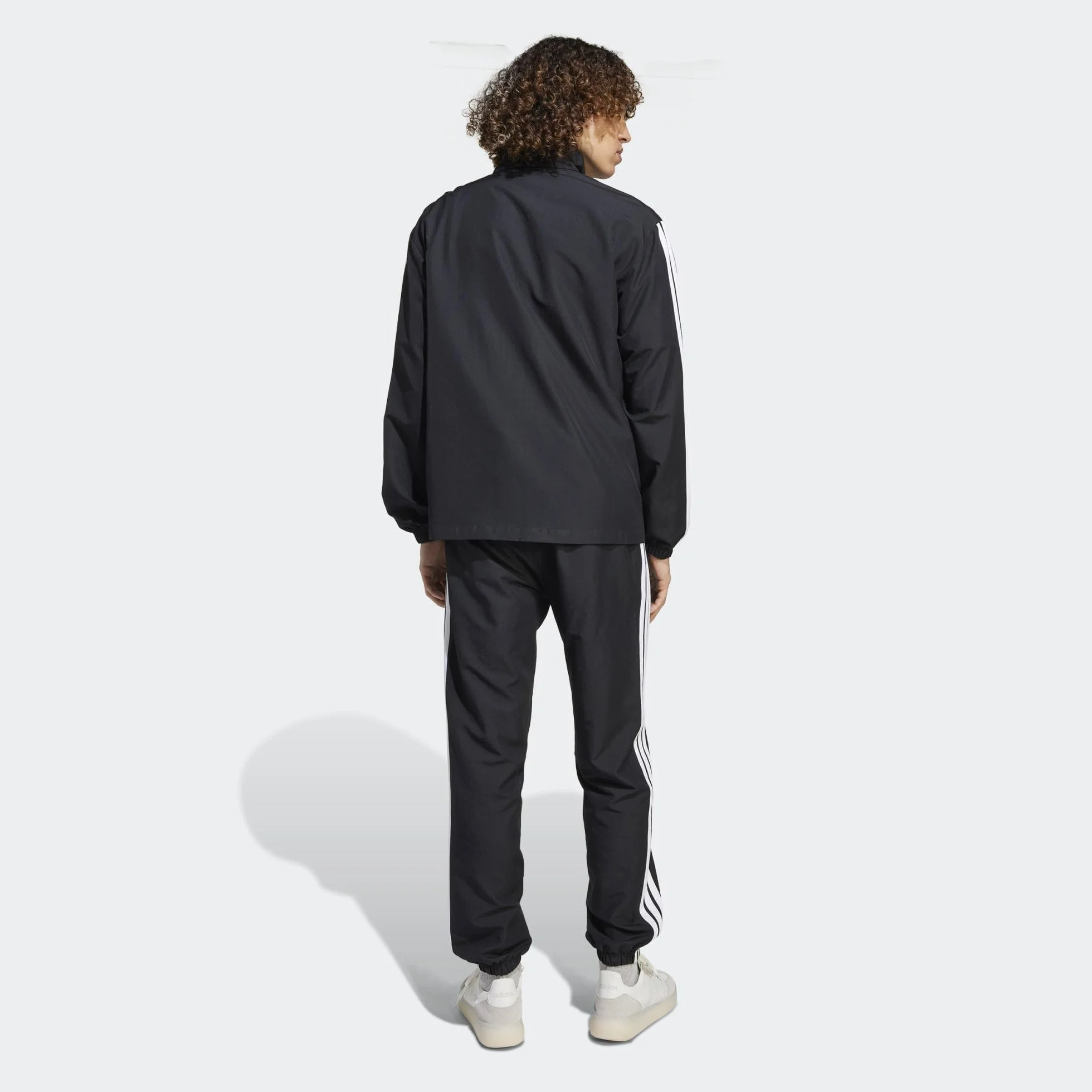 adidas Mężczyźni 3 STRIPES WOVEN TRACKSUITS, black, L