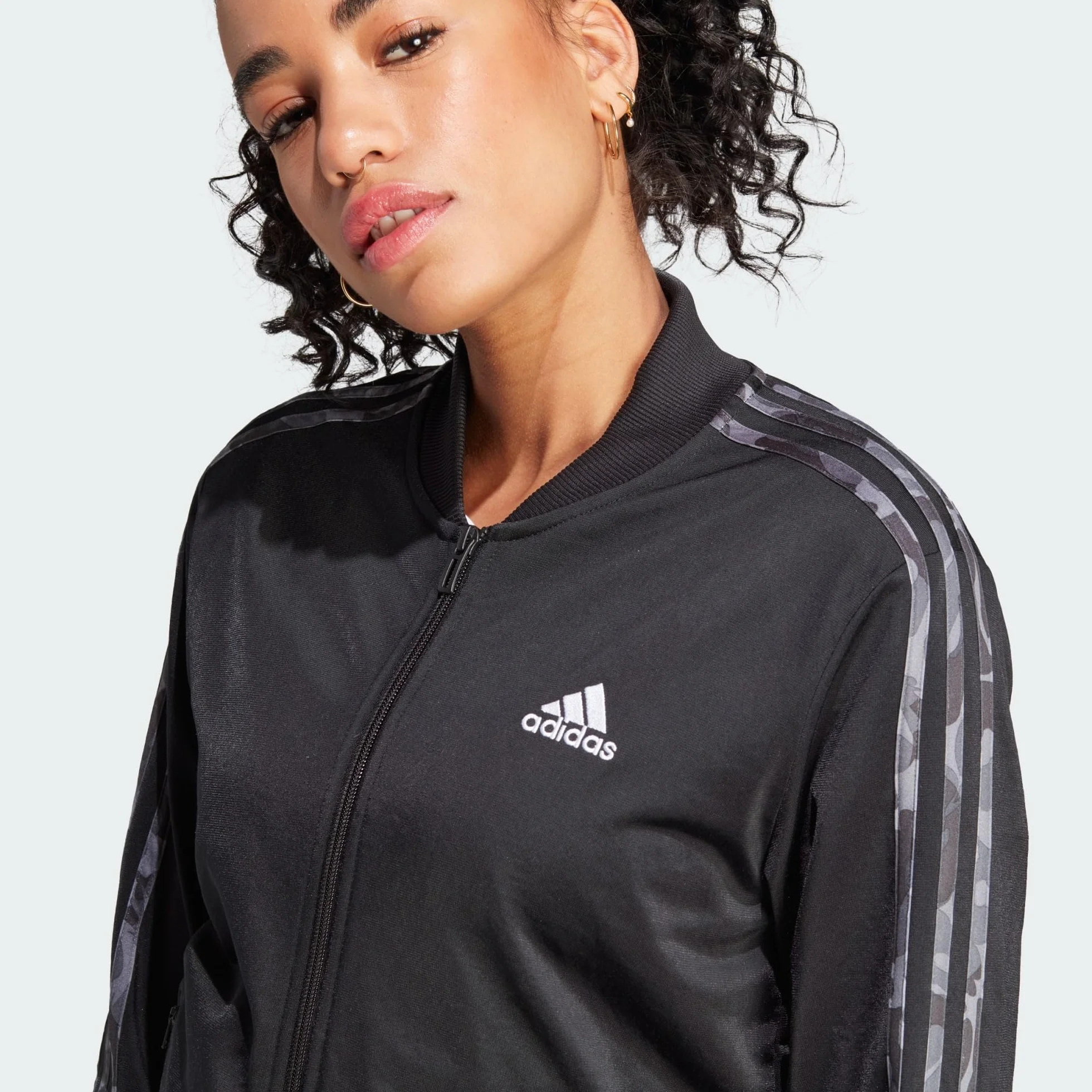 adidas Kobiety Essentials 3-Stripes Track Suit, Black/Multicolor, XS