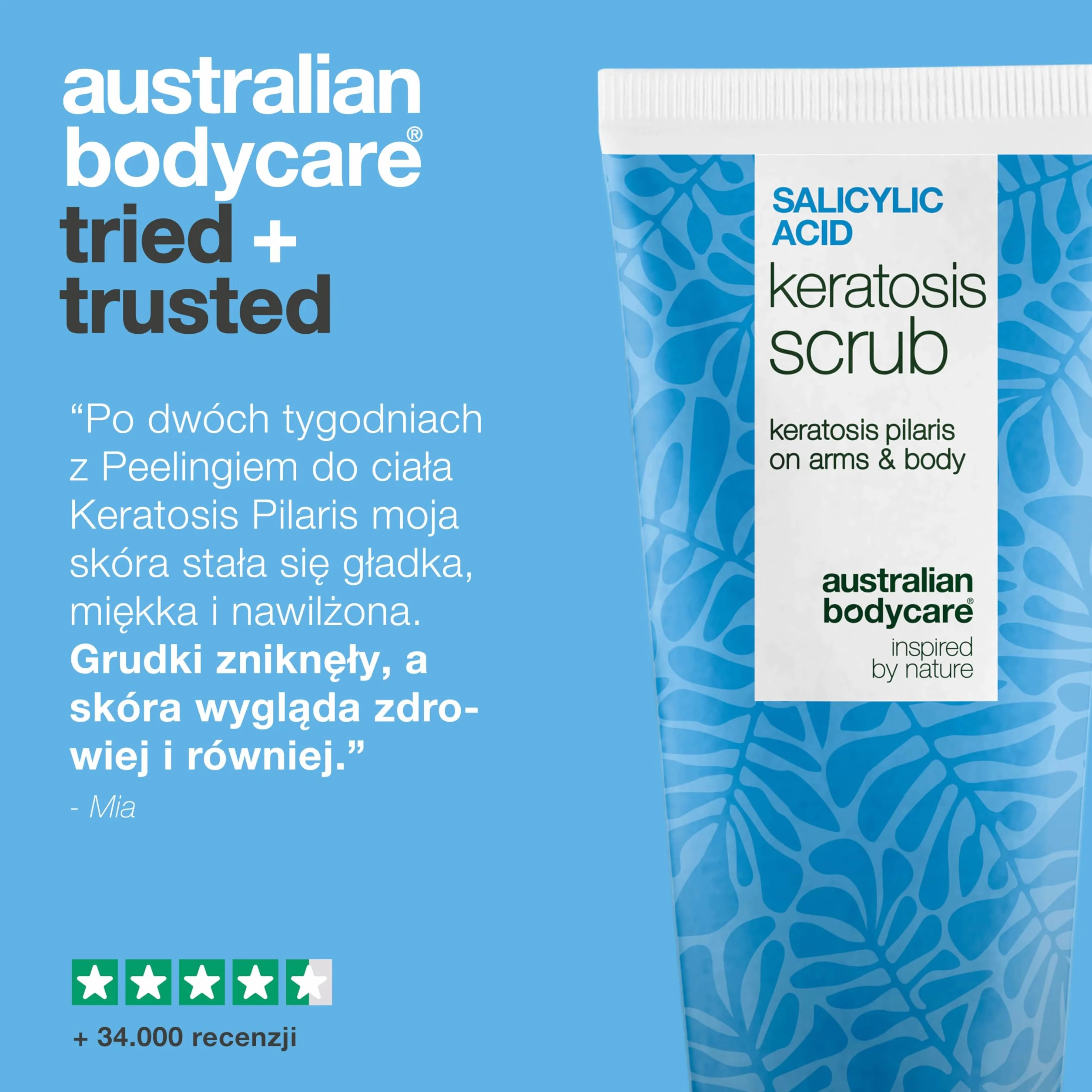Peeling chemiczny AHA/BHA do ciała na rogowacenie mieszkowe, truskawkowe nogi i wrastające włoski z kwasem salicylowym, glikolowym i pestkami moreli
