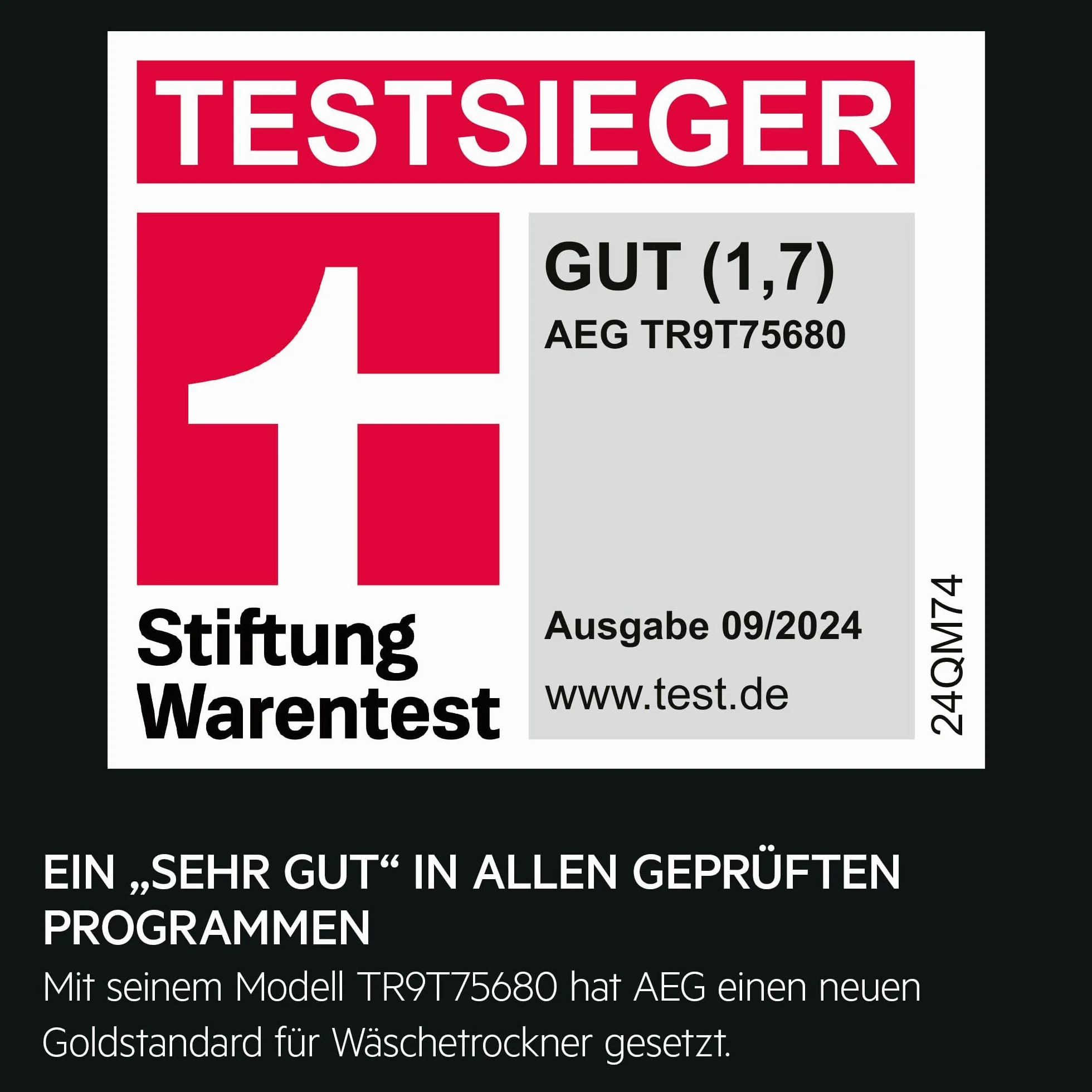 AEG Suszarka z pompą ciepła 8 kg – seria 9000 AbsoluteCarePlus suszenie puchu – zwycięzca testu Stiftung Warentest – skanowanie 3D – badanie wilgotności resztkowej – A+++ – energooszczędna –