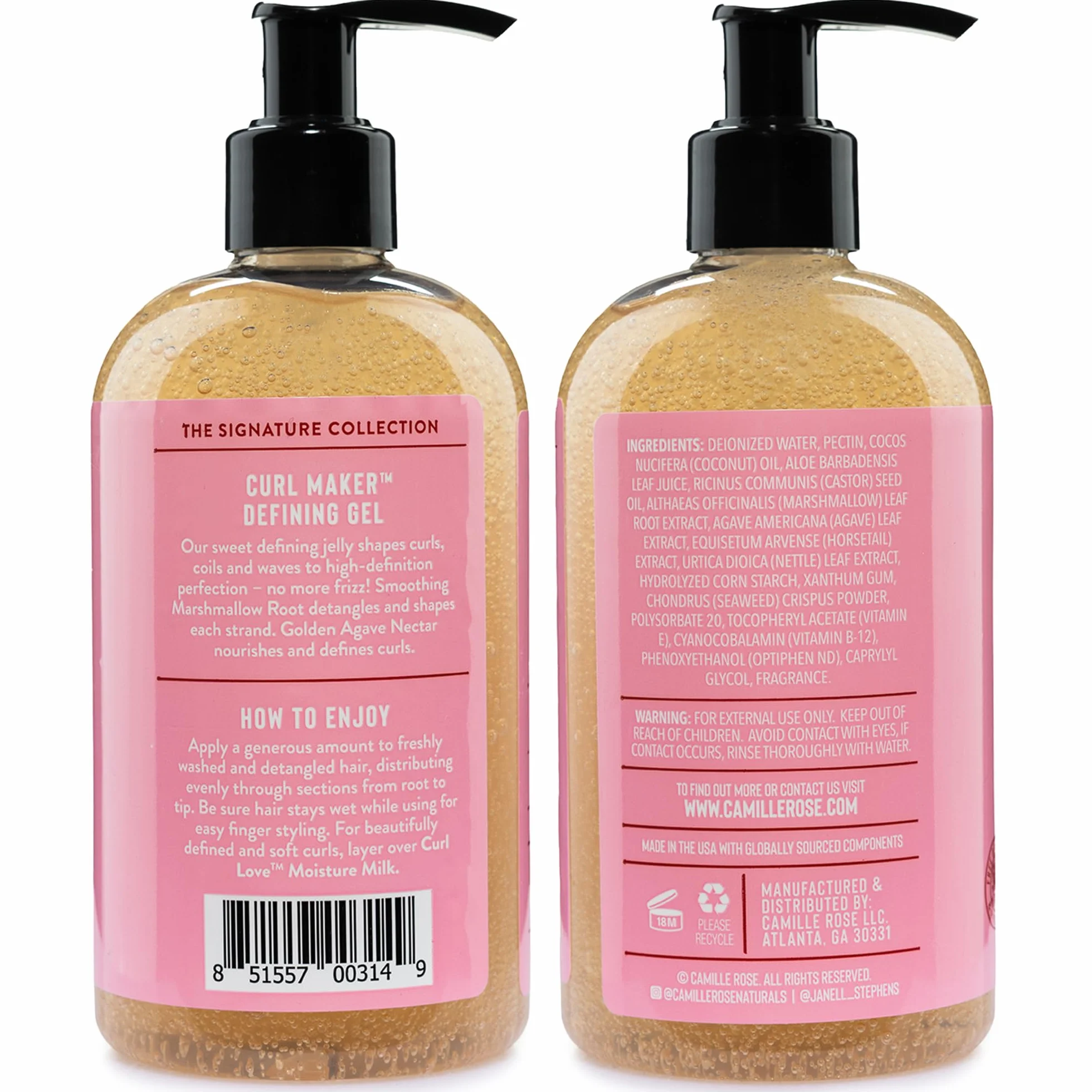 Camille Rose Naturals Curl Maker 355ml