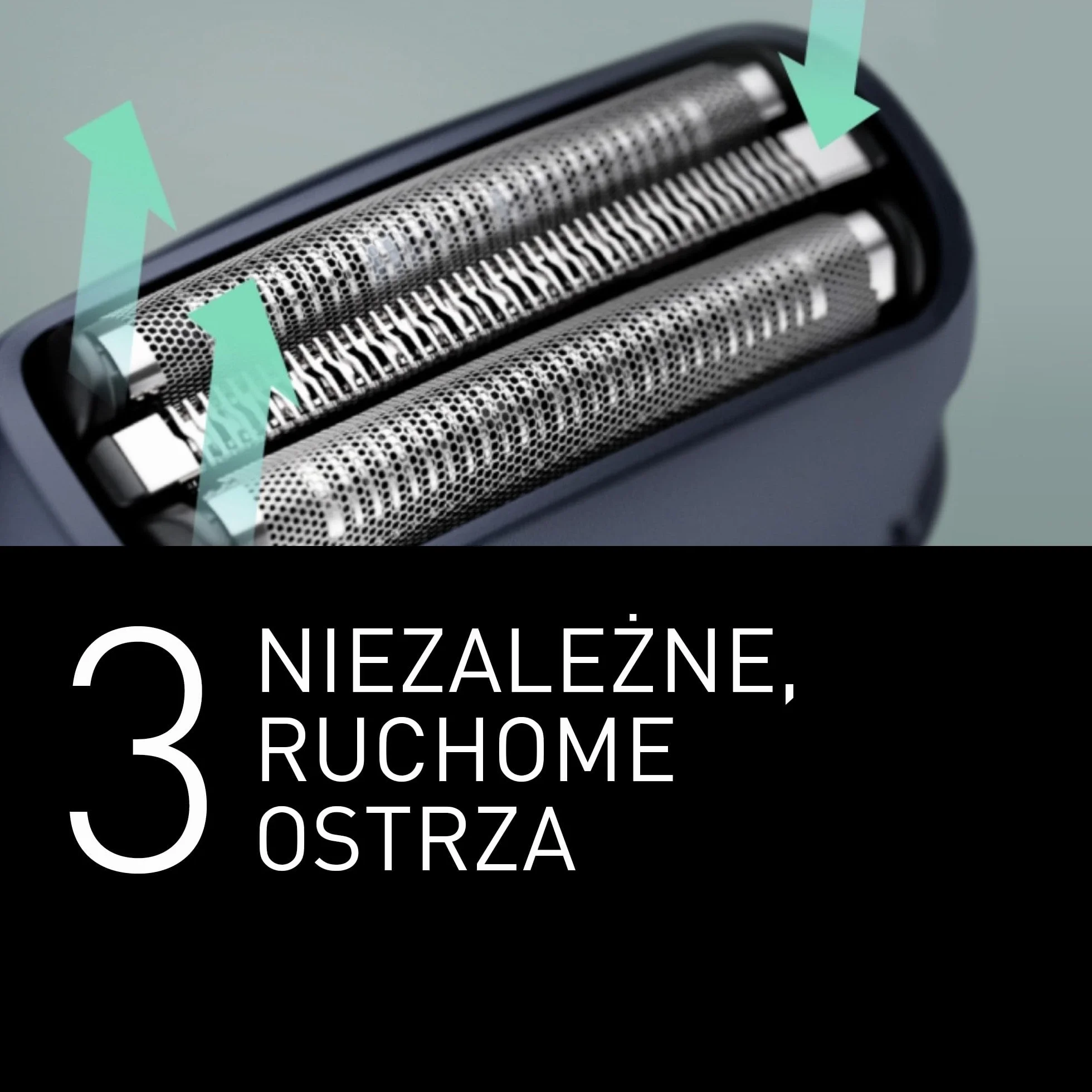 Panasonic ER-CSF1 MULTISHAPE modułowy system do pielęgnacji osobistej nasadka golarki elektrycznej 3 ostrza wodoodporna