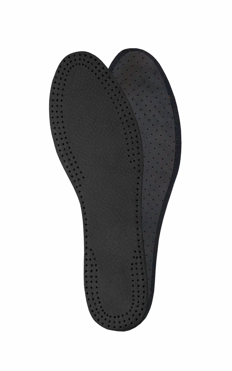Kaps Leather Carbon Black -Eleganckie i Komfortowe Wkładki Do Butów dla Mężczyzn i kobiet. Wykonane z Naturalnej Skóry oraz Pianki Lateksowej Z Węglem Aktywnym, Czarne (Kobiety 40 EUR)