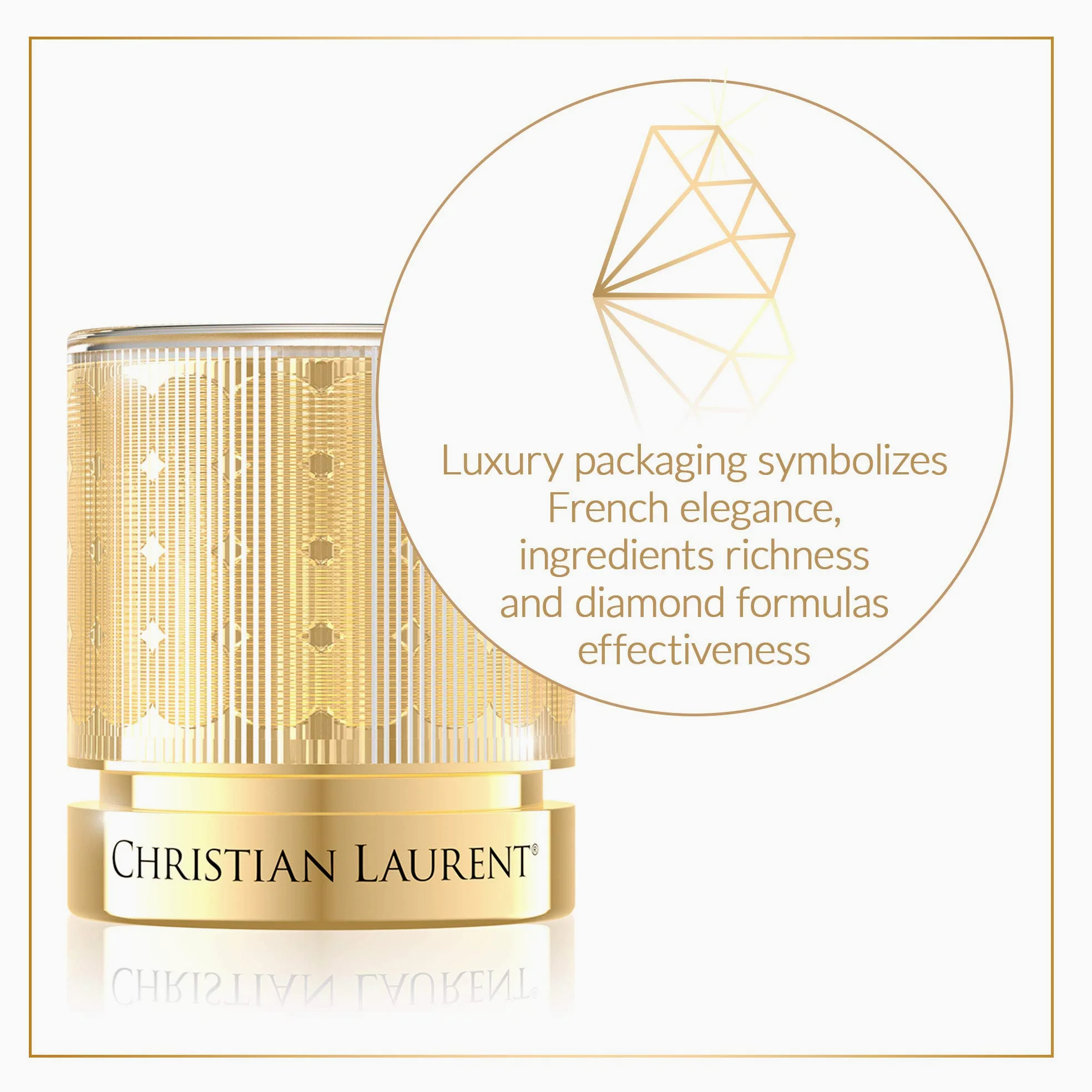 Christian Laurent 30 ml krem do pielęgnacji oczu, przeciwzmarszczkowy, przeciwzmarszczkowy, ujędrniający do twarzy, czoła i ust, redukuje cienie pod oczami dla kobiet, efekt przeciwzmarszczkowy,
