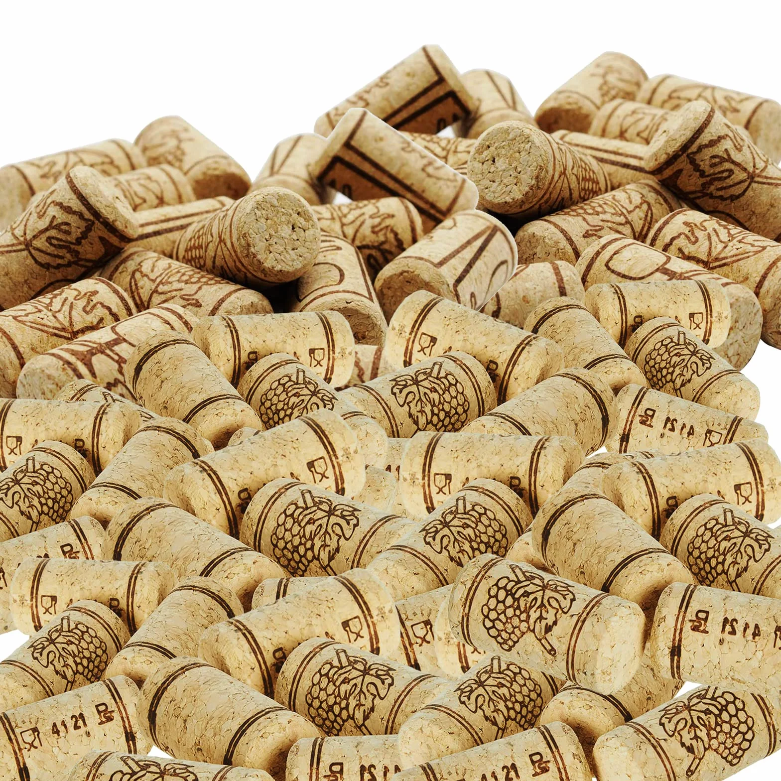 Korki do wina, 60 sztuk, korki do szampana, do wina, butelek piwa, szklanych butelek, rękodzieła, 3,9 × 2,1 cm