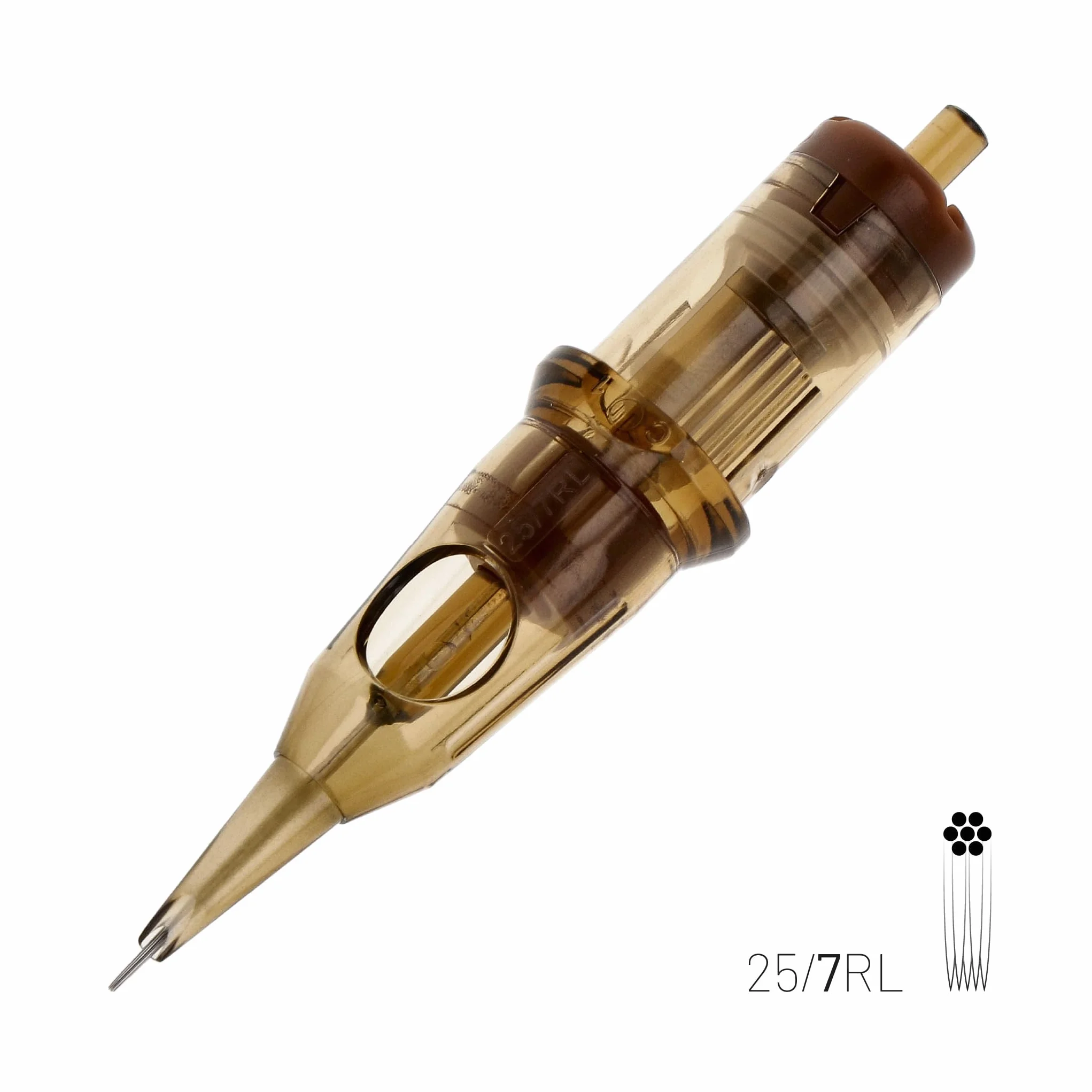 Kwadron Tattoo Cartridge System Round Liner Long Taper 0,25 mm 1RL 3 RL 5RL 7RL 9RL 13 RL (1RL) 20 pcs (25/7RL (20pcs))
