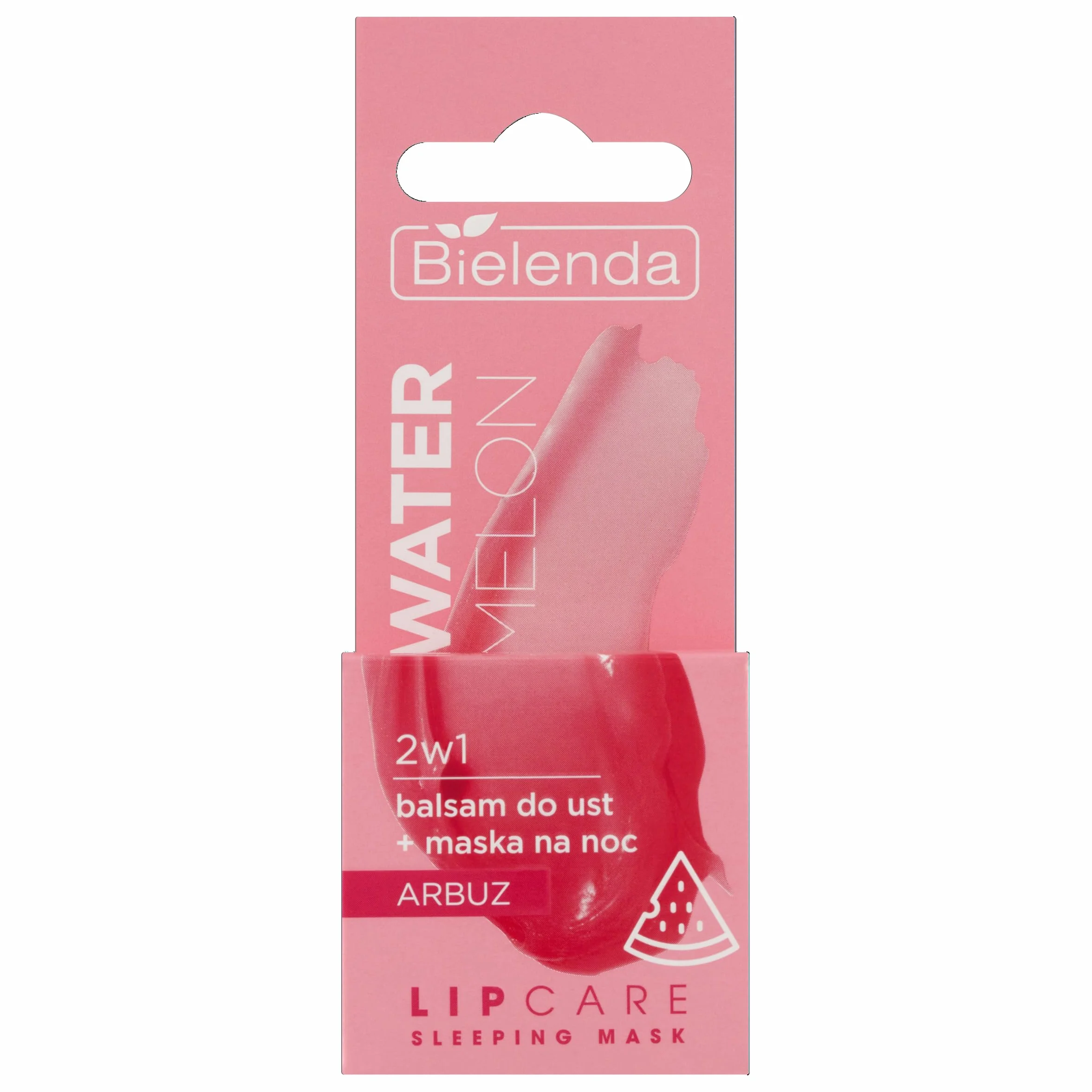 LIP CARE SLEEPING MASK watermelon 2w1 balsam do ust + maska na noc arbuz, 10 g