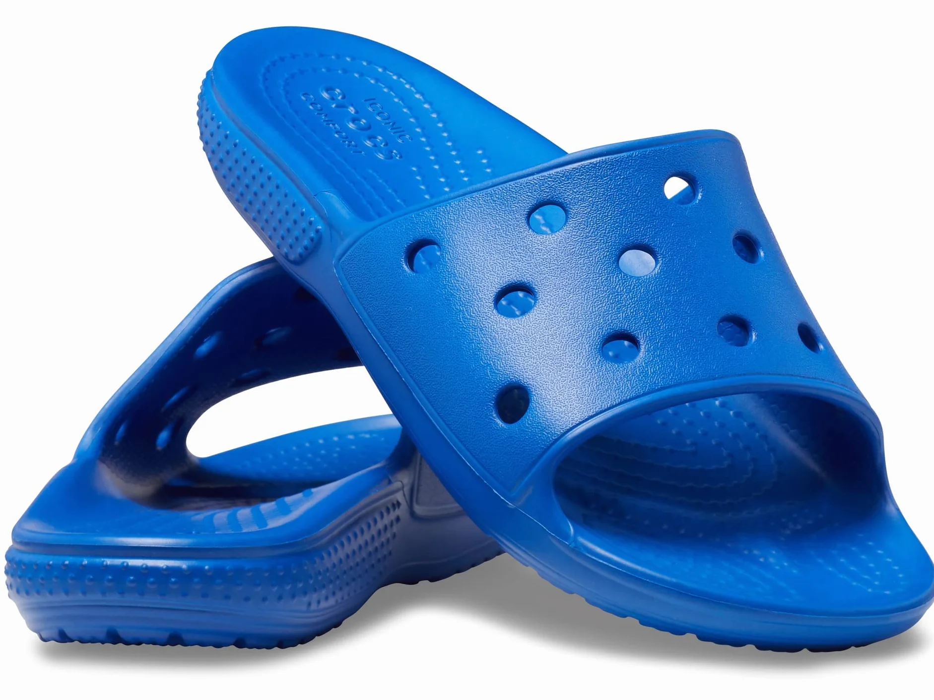 Crocs Dziecięce klasyczne klapki typu K Clog, Niebieska śruba, 28/29 EU