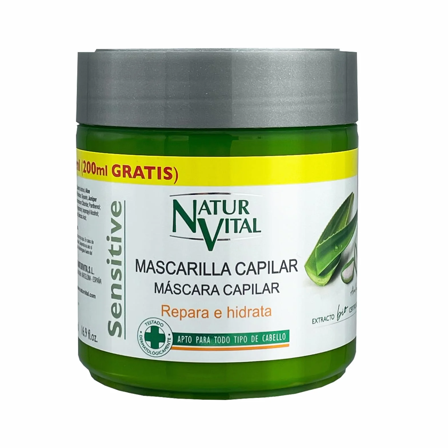 Naturaleza Y Vida, Mascarilla de pelo - 500 ml.