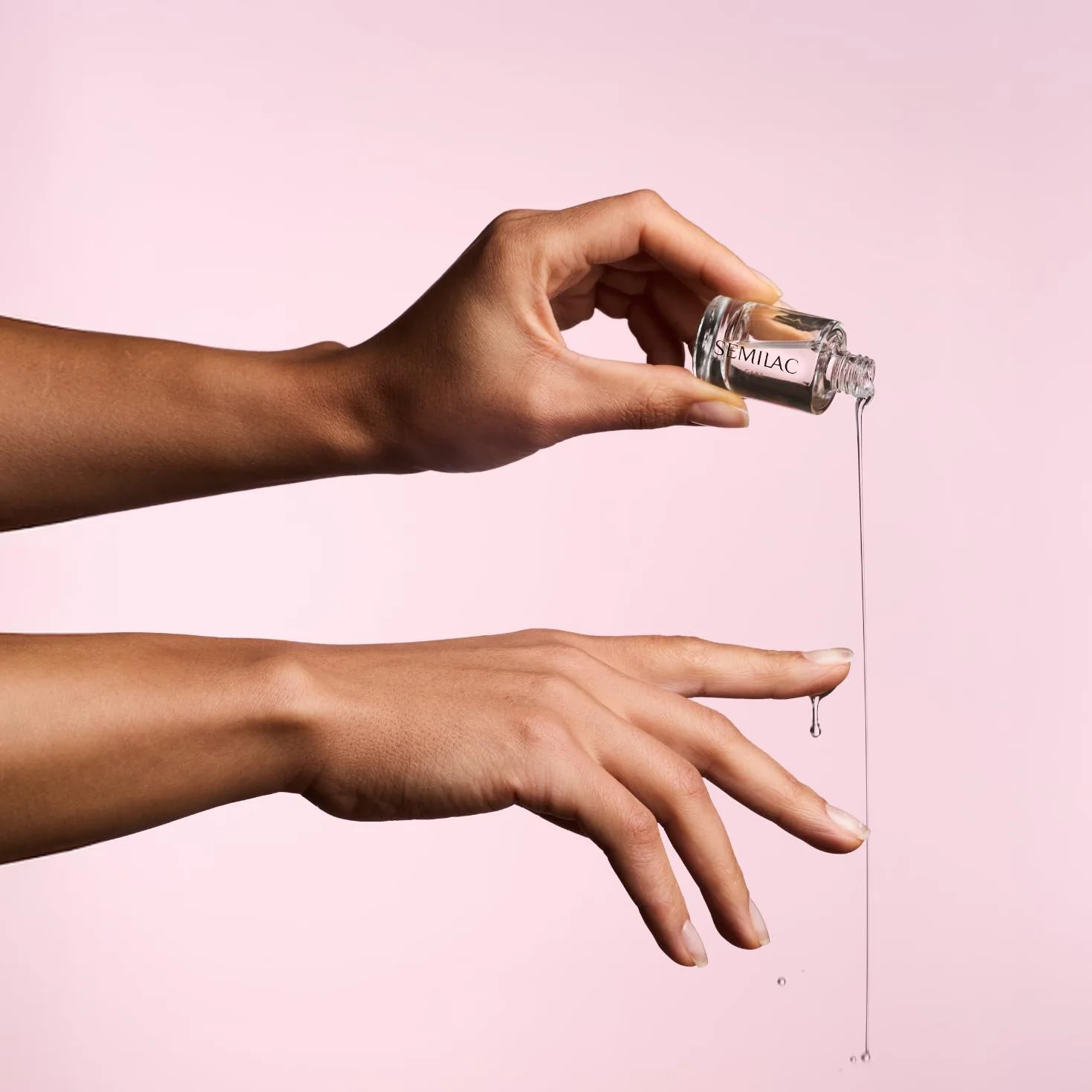 Semilac Plant Keratin Boost odżywka do utwardzania paznokci 11 ml – pielęgnacja i podkład bazowy do łamliwych paznokci, z wegańską keratyną, wzmacnia i regeneruje