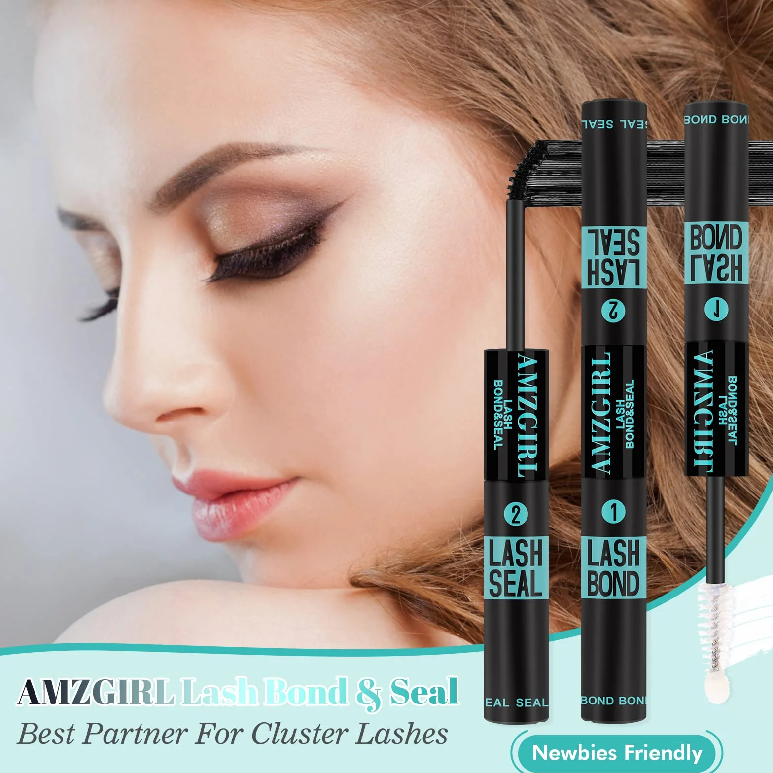 Lash Bond and Seal House of Lash Clusters rzęsa 10 ml, długotrwały 72 godziny, czarny DIY