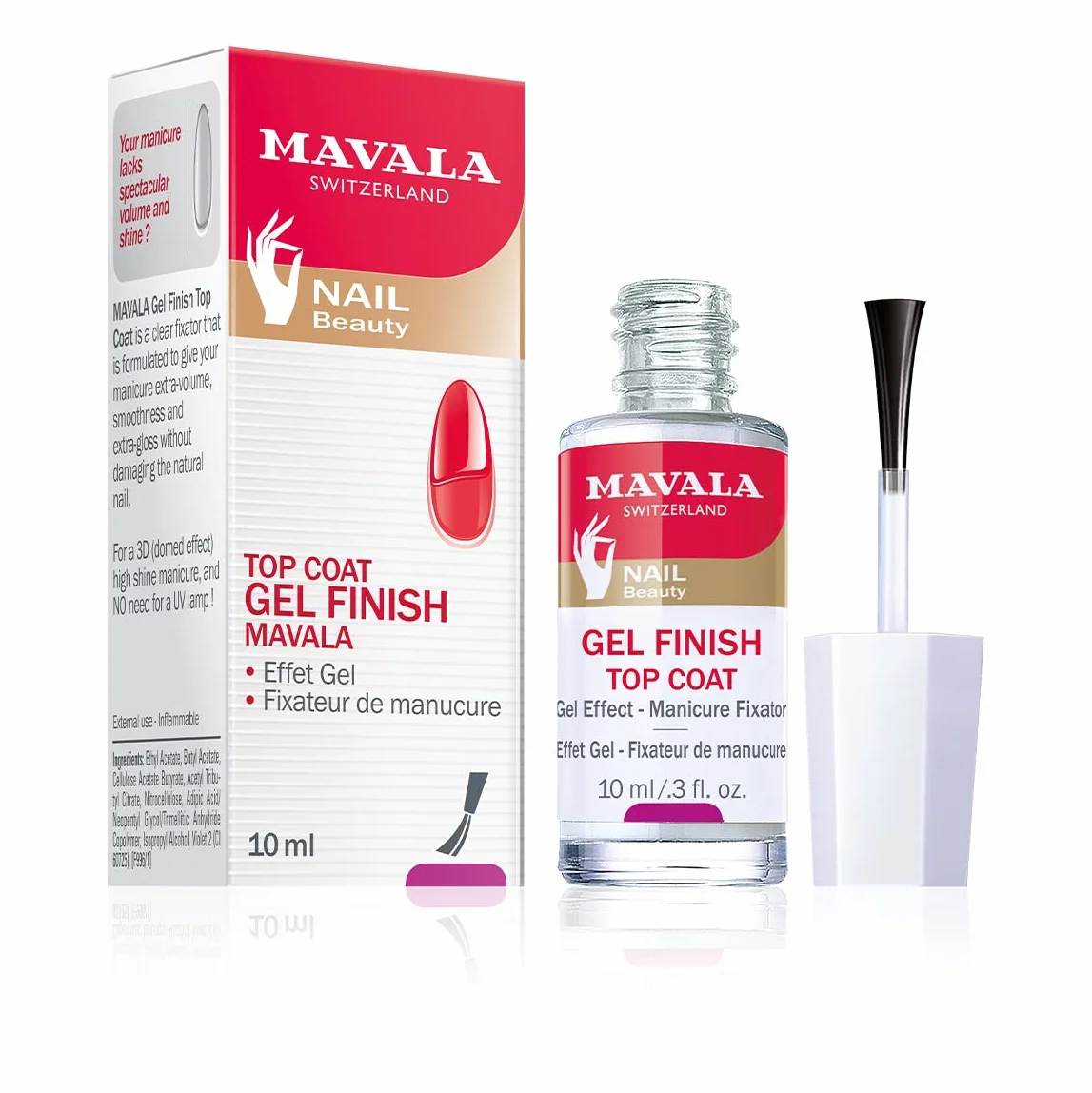 Mavala Top Coat Gel Finish 10 Ml