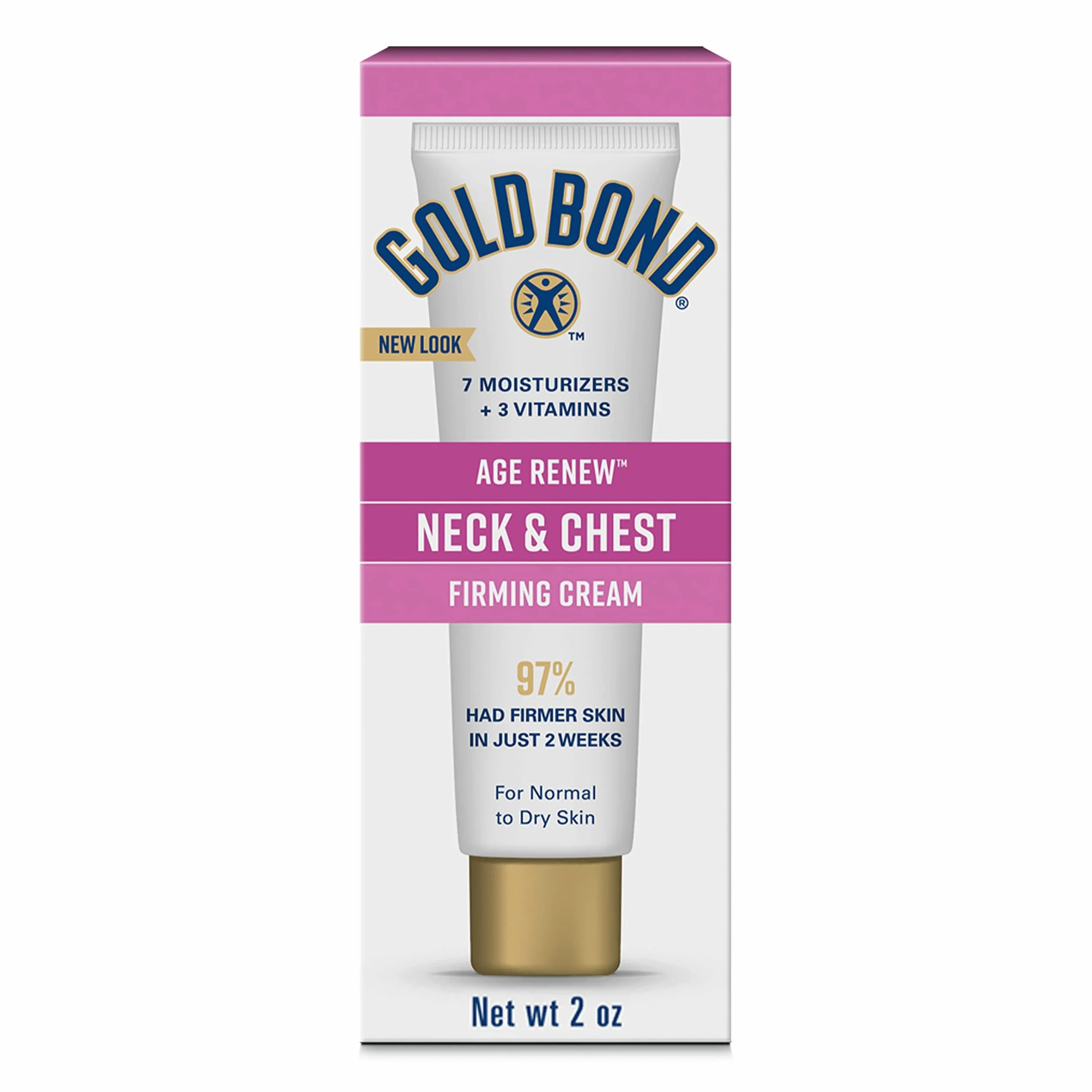 Gold Bond Ultimate Firming Neck & Chest Cream, bez zapachu Gold Bond