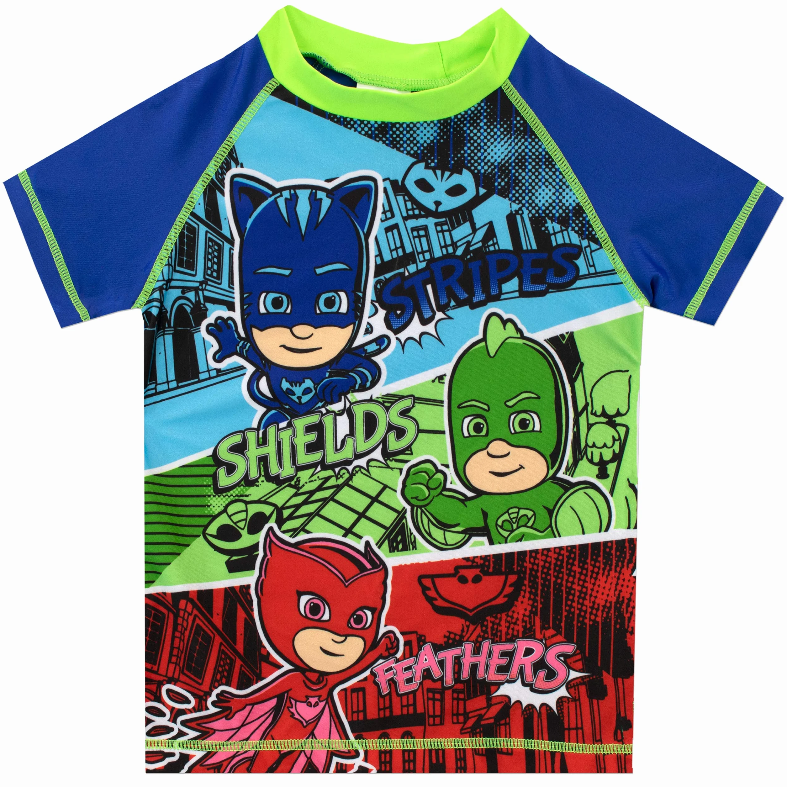 PJ Masks Dwuczęściowy kostium kąpielowy dla chłopców