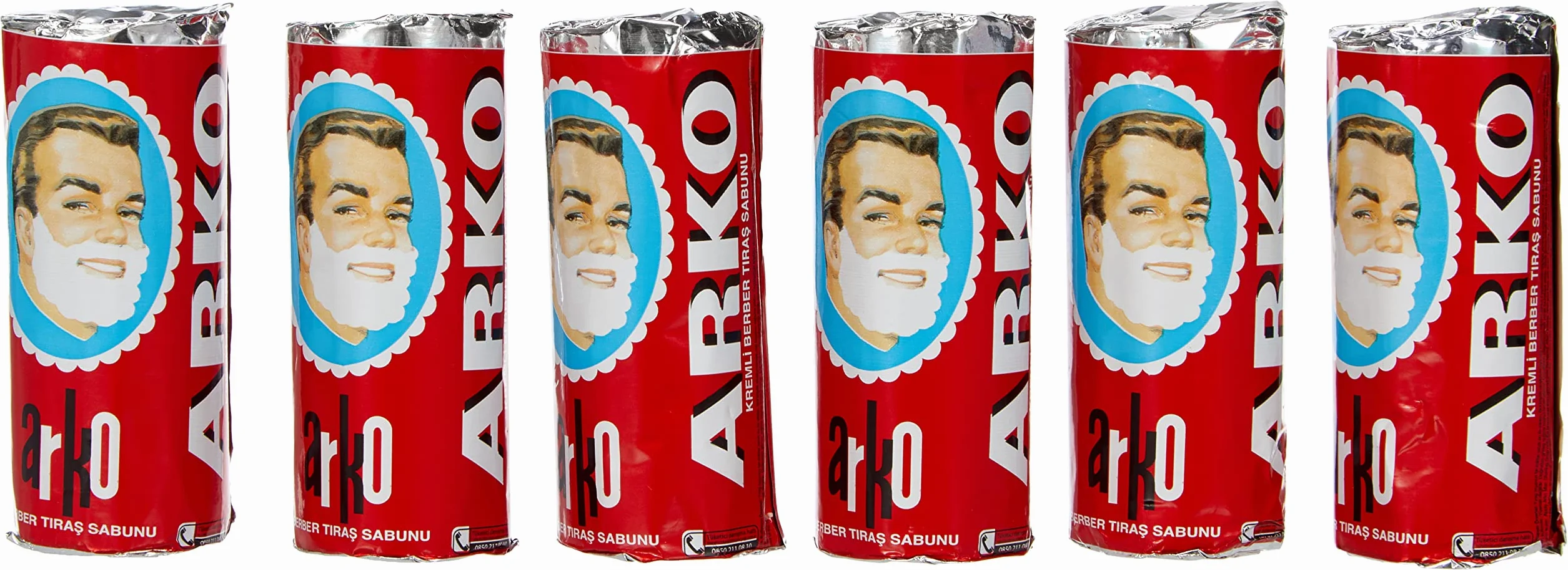 EVYAP Arko mydło-krem do golenia 6 sztuk 450 gramów