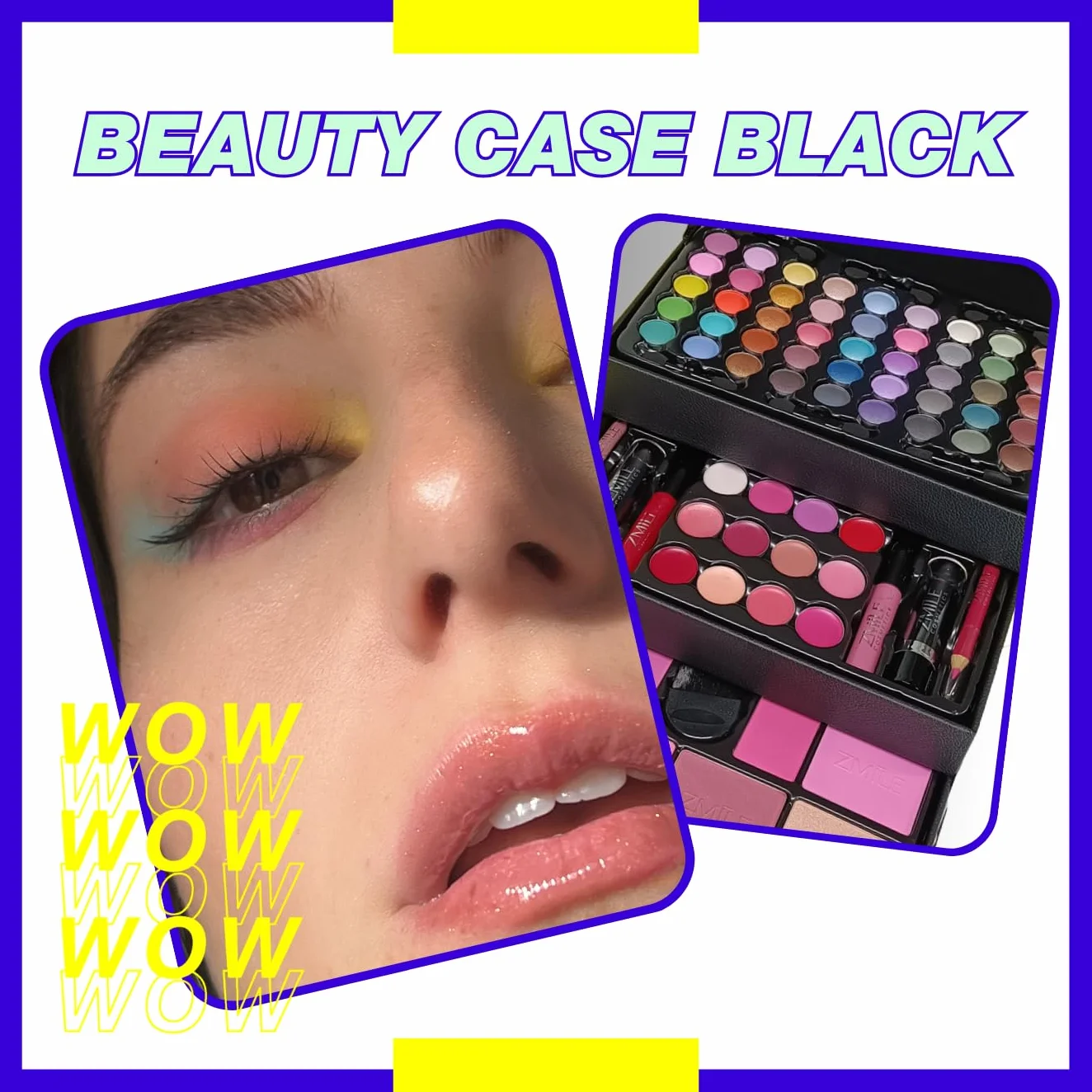 ZMILE Cosmetics Zestaw do Makijażu Black Kosmetyki Wegańskie