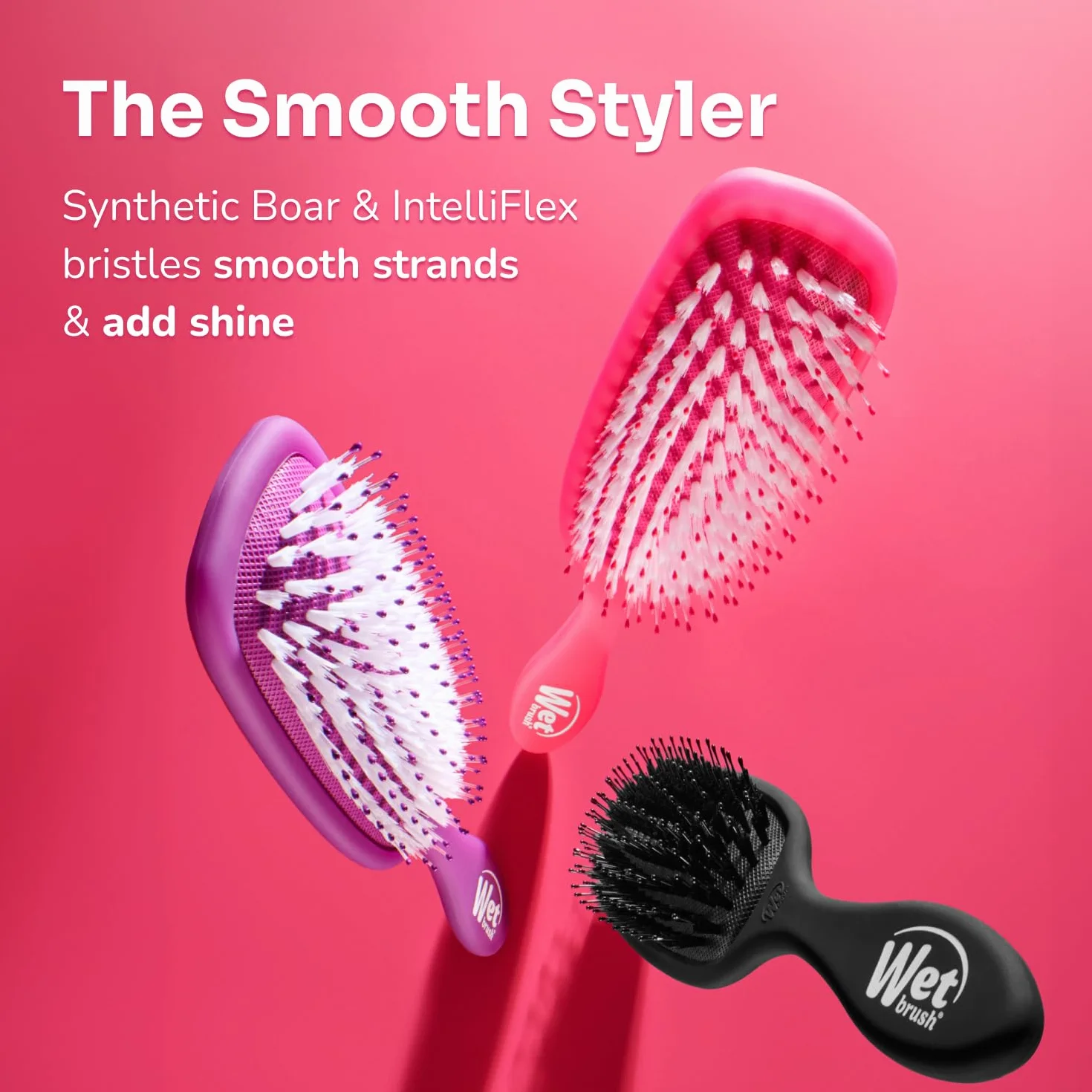 Wetbrush Shine Enhancer Hairbrush Pink