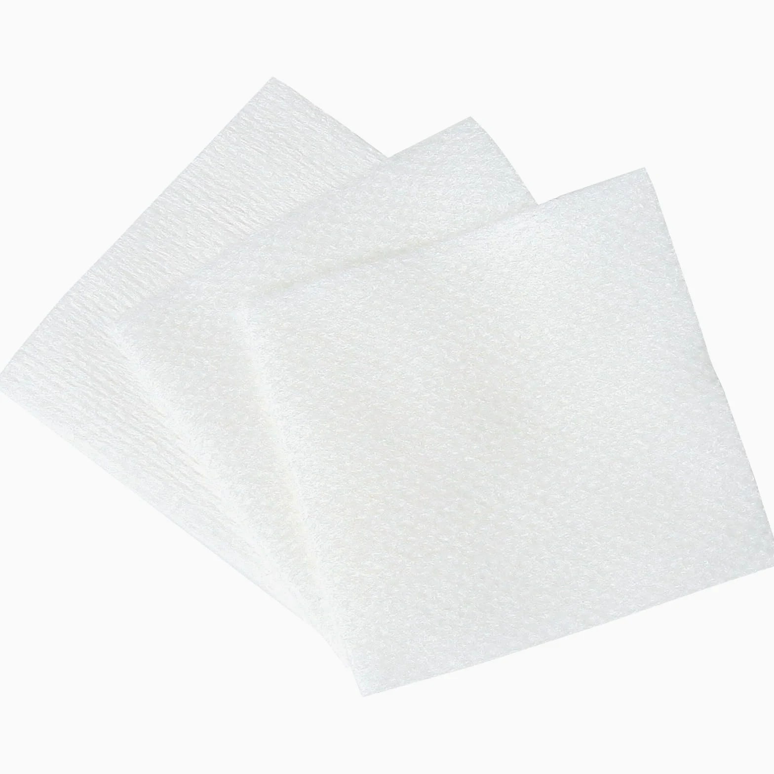 ForPro Professional Collection Chusteczki bawełniane niestrzępiące się, 100% czysta bawełna gaza, 5 cm x 5 cm, białe, 240 szt