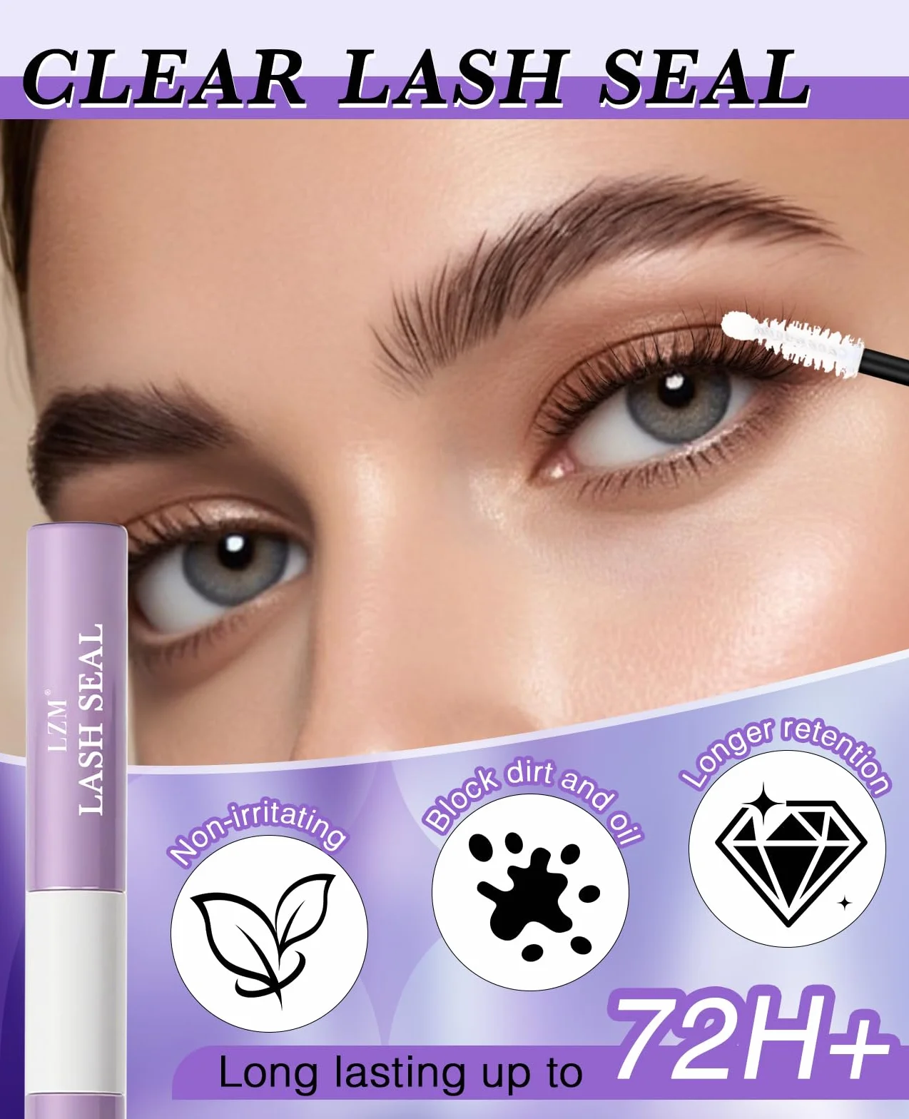 Klej do rzęs Lash Bond And Seal 2 szt. czarny wodoodporny