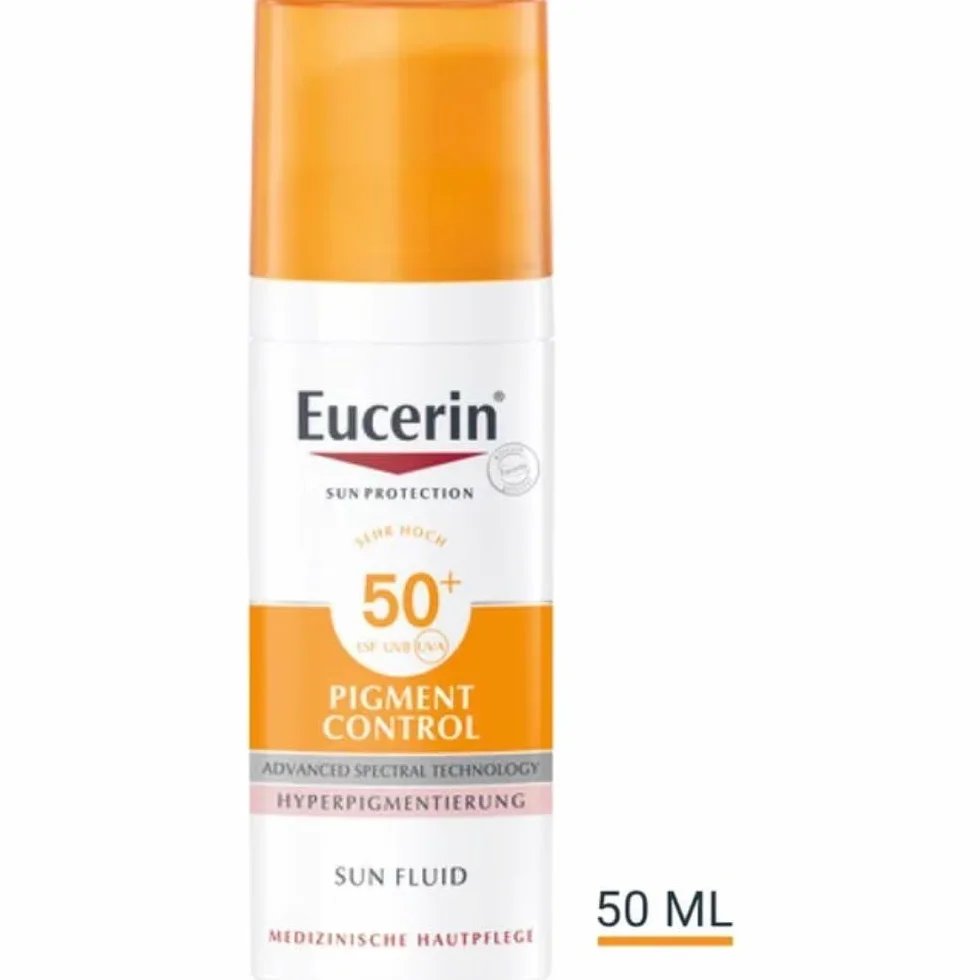 Eucerin Pigment Control LSF 50+ Sun Fluid, 50 ml Rozwiązanie