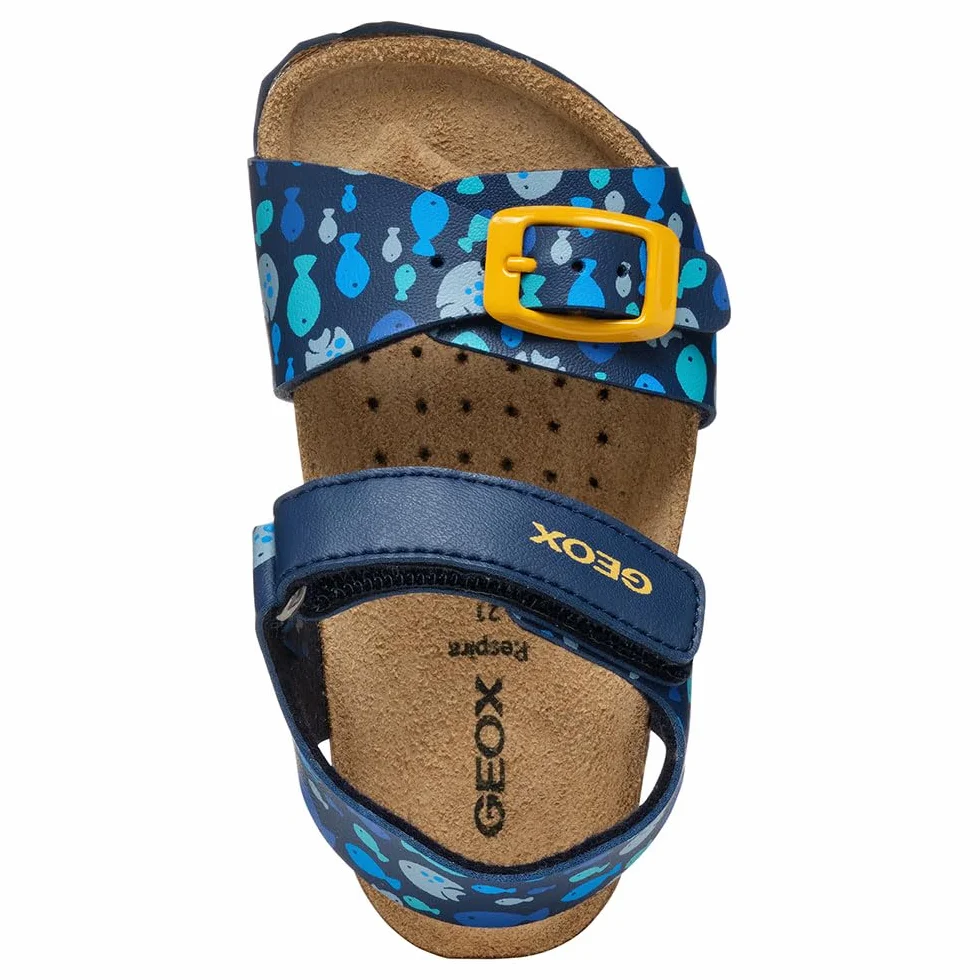 Geox Niemowlęta - chłopcy B Sandal Chalki BoySandały