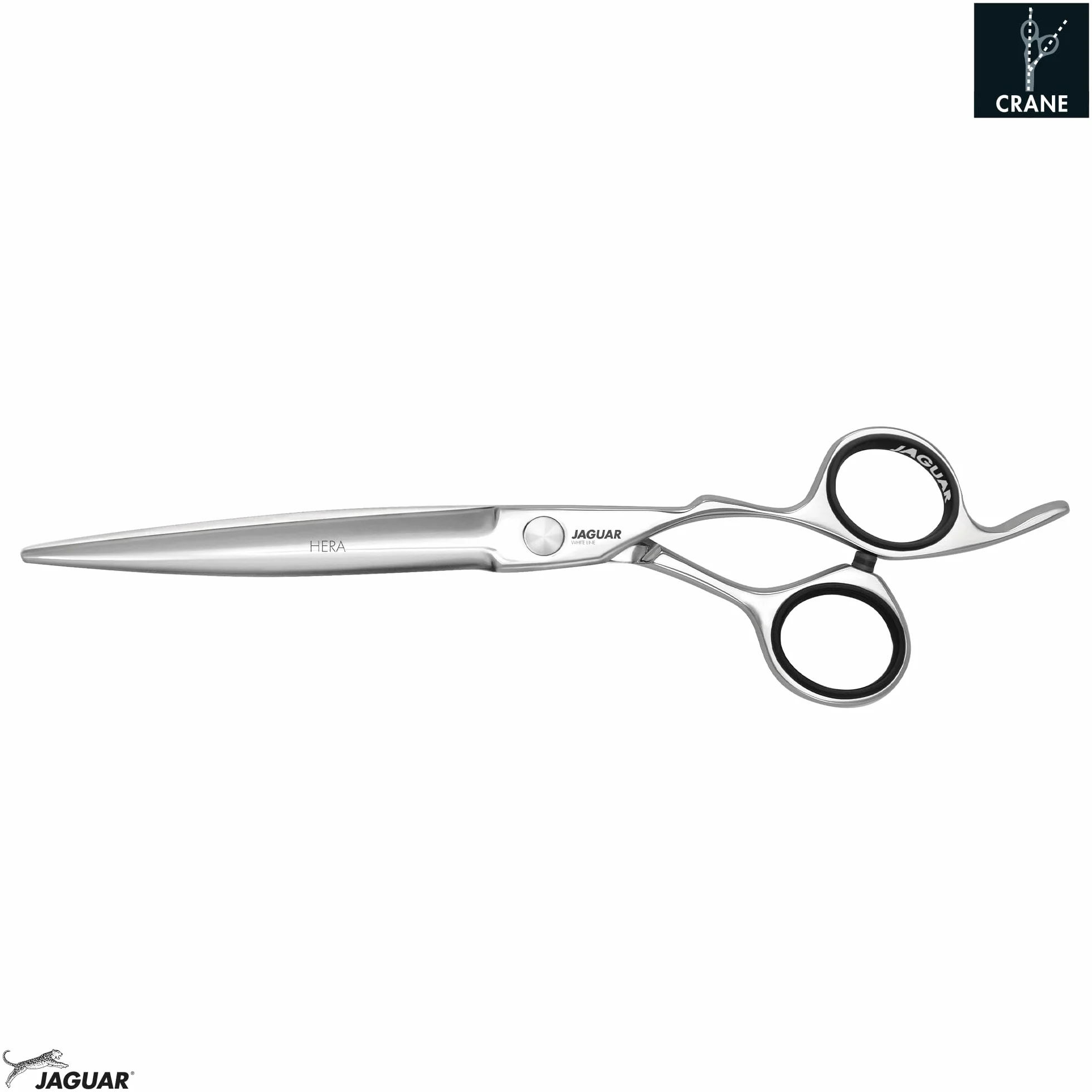 Hera Haar-Schere 7,0" White Line Haarschneideschere