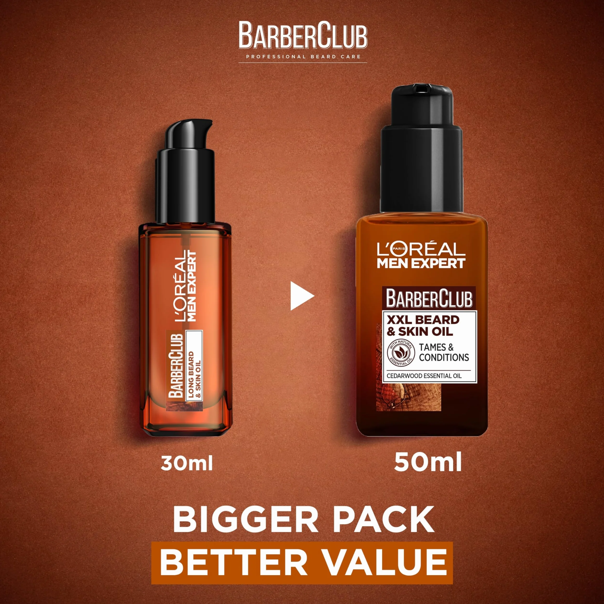 L’Oréal Paris Men Expert Barber Club Olejek do Brody, 50 ml
