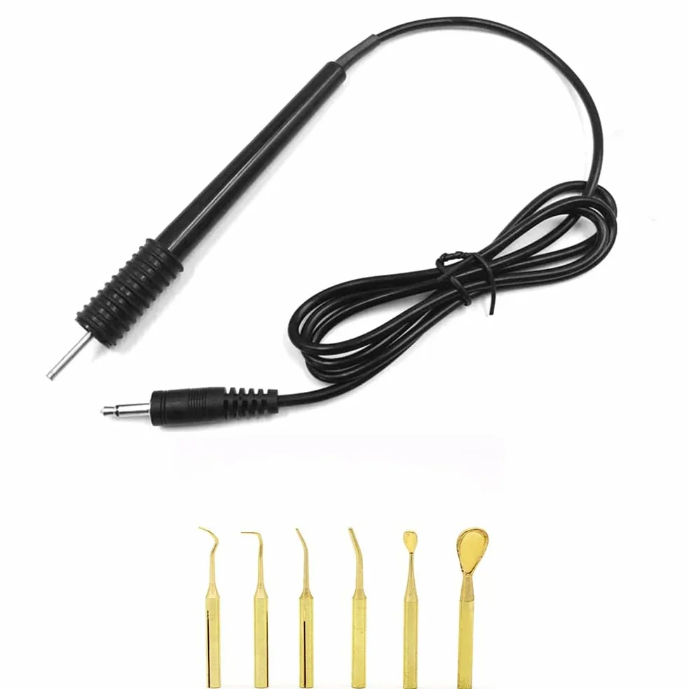 ISTOVO Dental Electric Waxer Tips Wax Carving Knife Pen Akcesoria do Ołówków (1 Długopis i Końcówki)