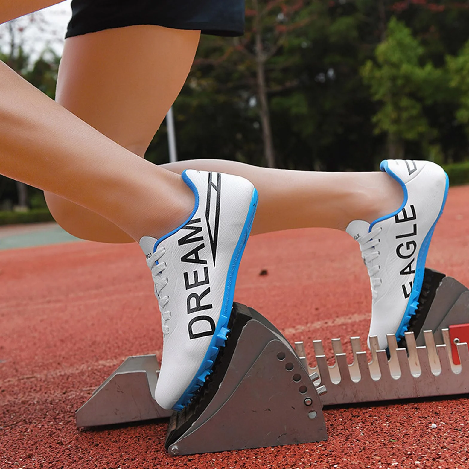 Buty męskie damskie sportowe kolce, buty do paznokci o średniej odległości, buty męskie na średnim dystansie, buty kolce męskie, zapewniają przyczepność i przyczepność, wygodne, do zawodów,