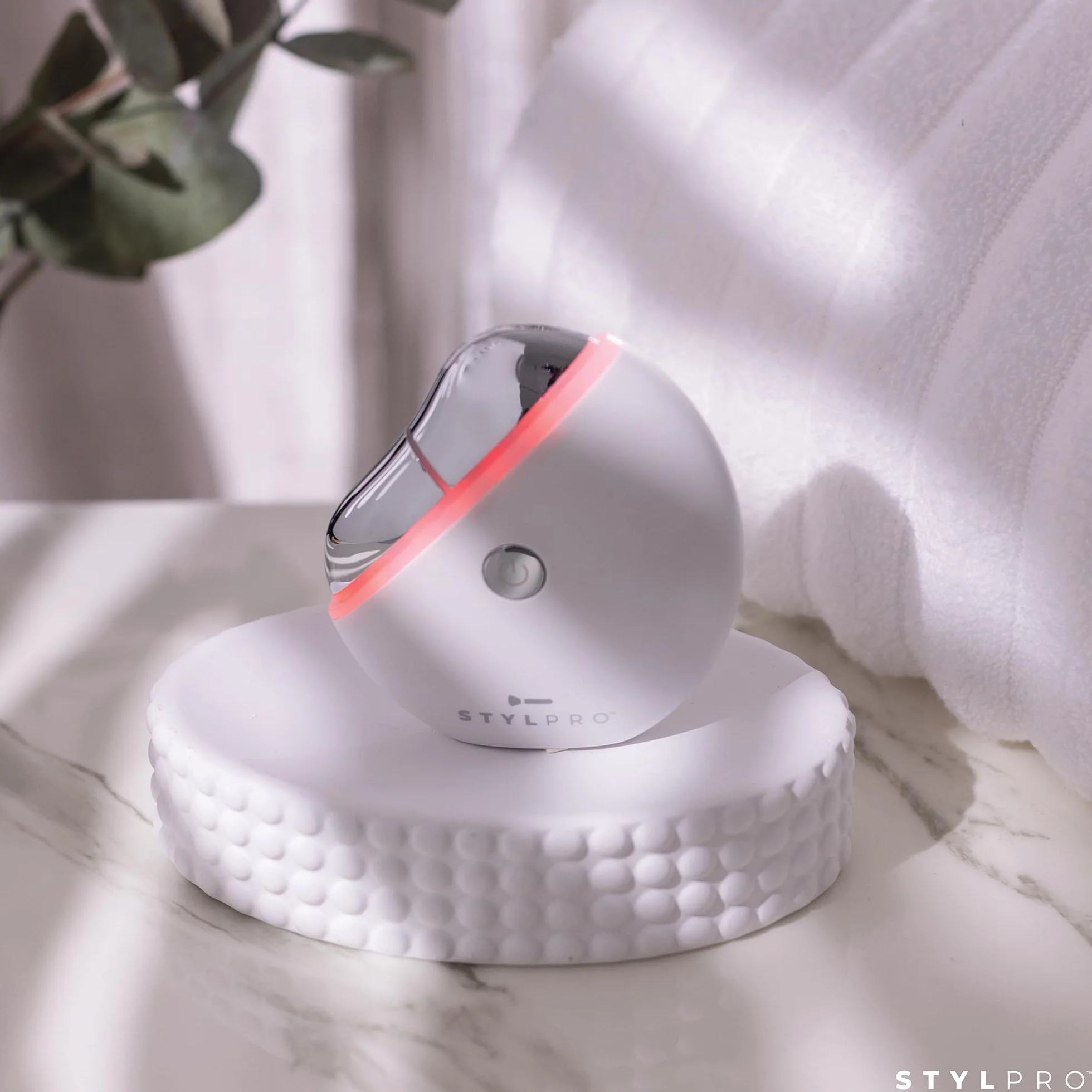 STYLPRO Grzejnik LED Gua Sha 6 w 1 Czerwone Światło Ciepło Wibracje Drenaż Limfatyczny