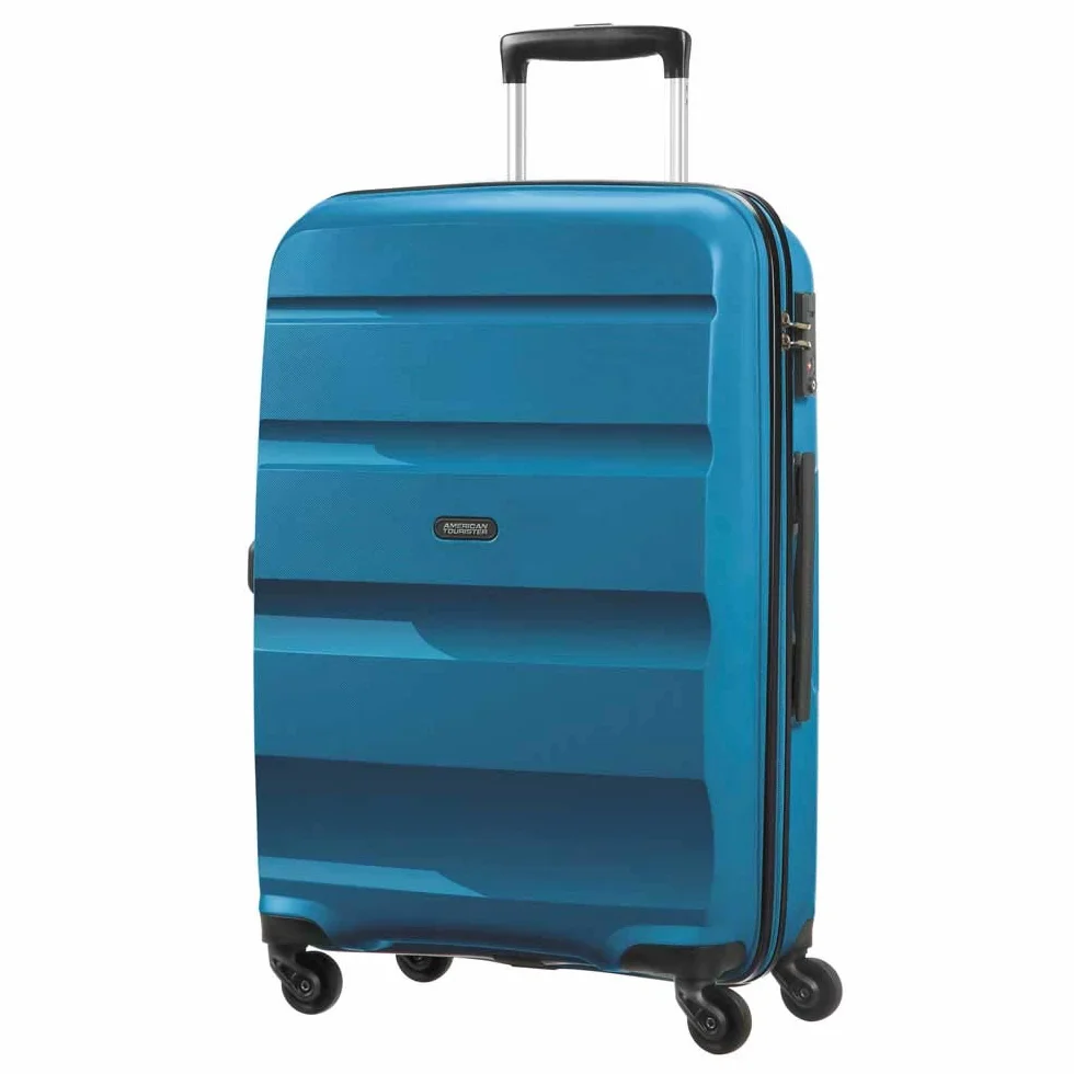 American Tourister BON AIR - Spinner M, Walizka, 66 cm, 57.5L, Niebieski (Seaport Blue)