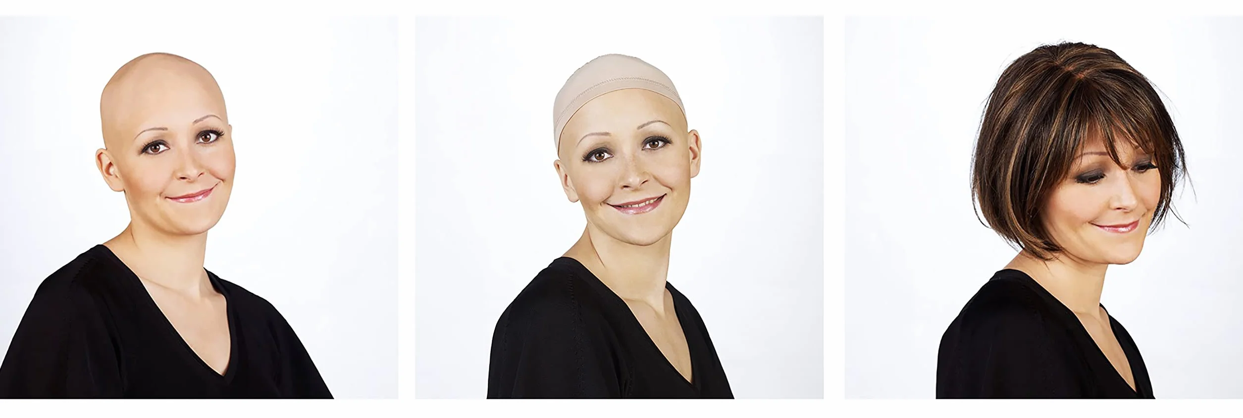 Christine Headwear - czepek i ochrona głowy – peruka (WIG) – syntetyczny – czarny – dla dorosłych