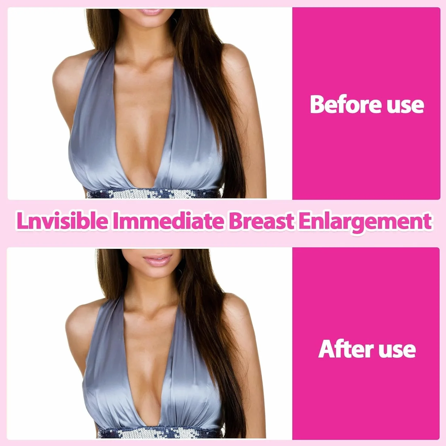 Boob Tape, Boobtape Lift Tape, Invisible Breast Support Self-Adhesive Bra Tape,Waterproof Sweat-Proof Bob Tape for Large Breasts Lift A-G Cup（Nude）