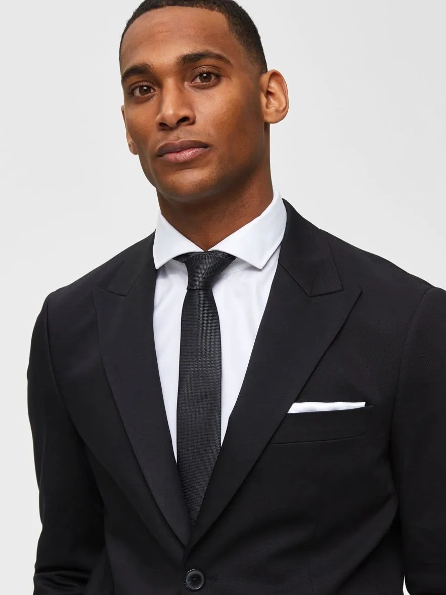 SELECTED HOMME Krawat Mężczyźni Slhnew Texture Tie 7cm Noos B