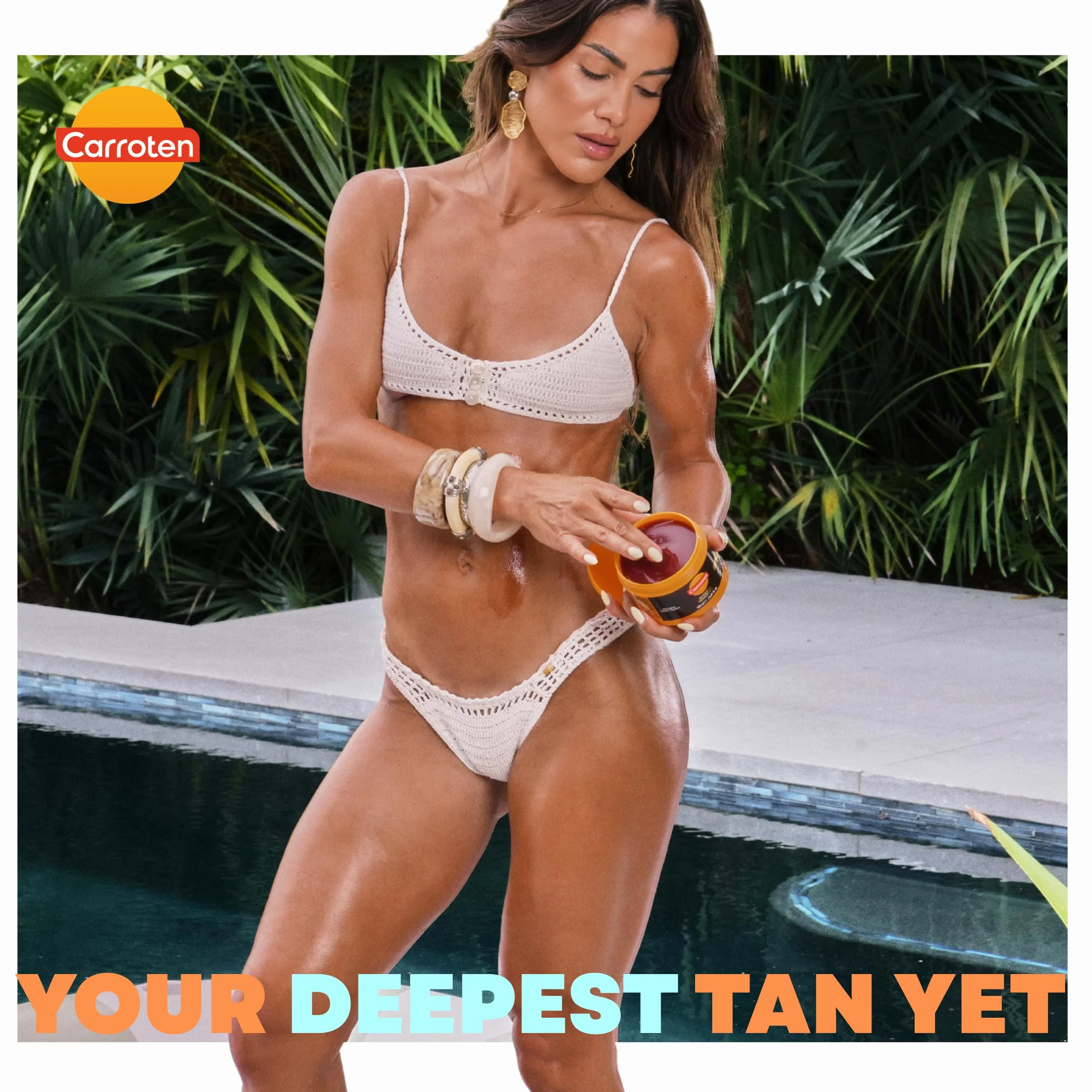Carroten Gold Tanning Gel 150 ml przyspieszacz opalania z perłami