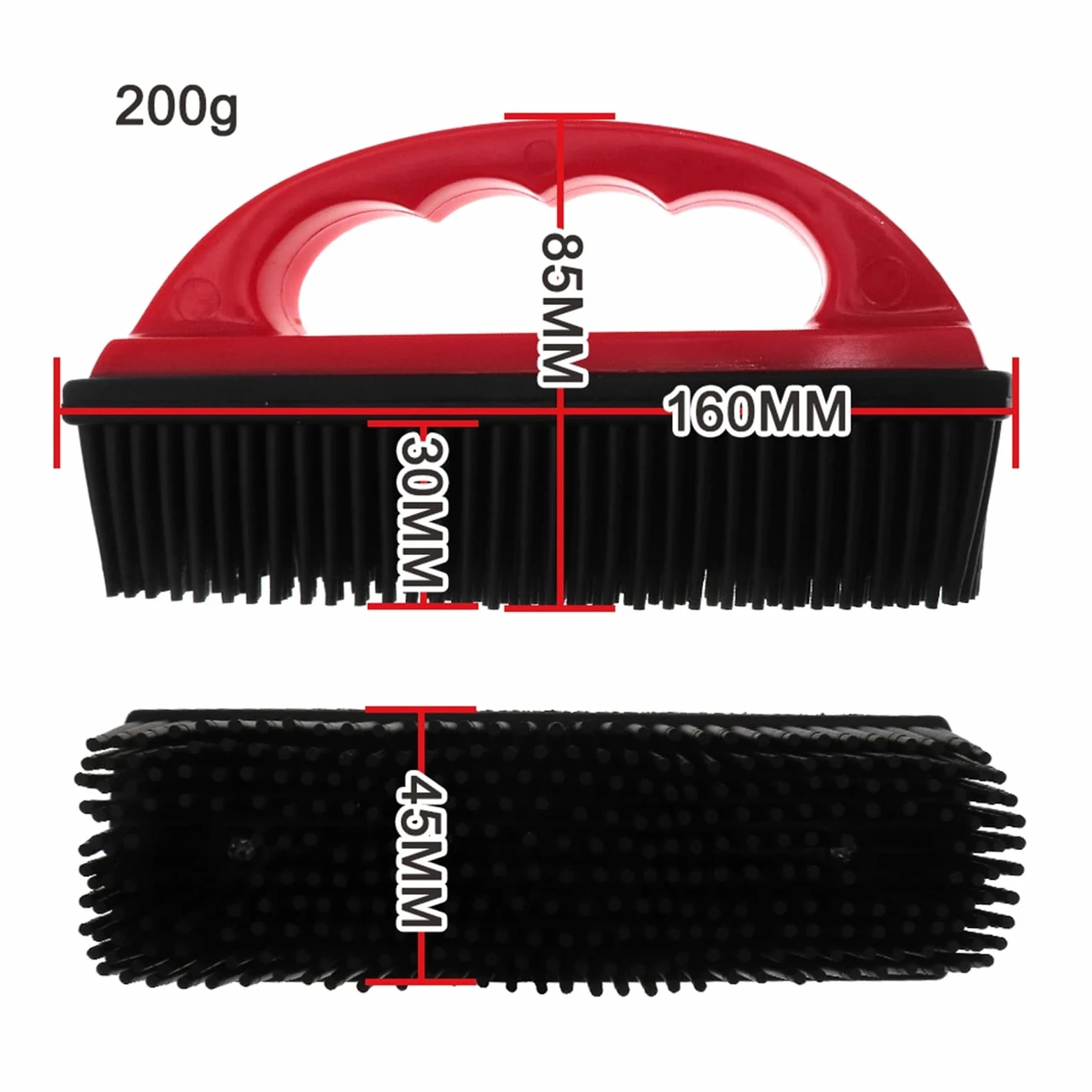 DieffematicSZ Grzebień Portable Cleaning Tool For Massage Comb Silicone Shower Brush