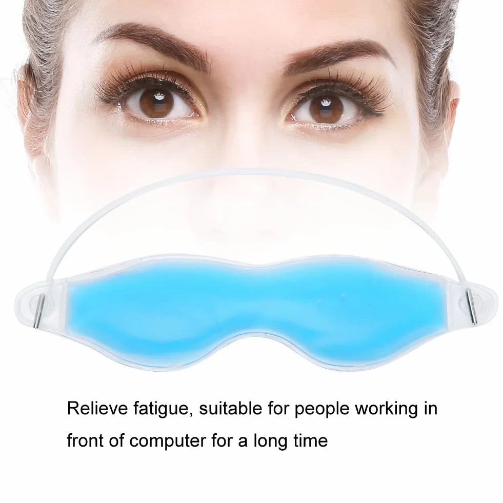 Żelowa maska ​​na oczy Hot Cold Compress Pack Terapia oczu Wielokrotnego użytku Ice Cooling Gel Sleep Mask Cienie i cienie pod oczami dla komfortu oczu