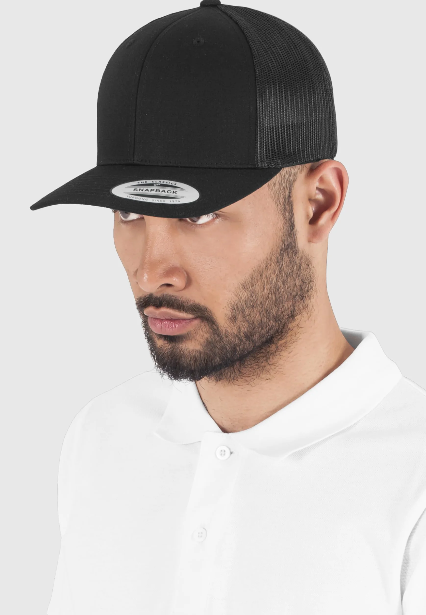 Flexfit Unisex Classic Trucker Cap, czapka damska i męska, dostępna w 4 kolorach, rozmiar uniwersalny