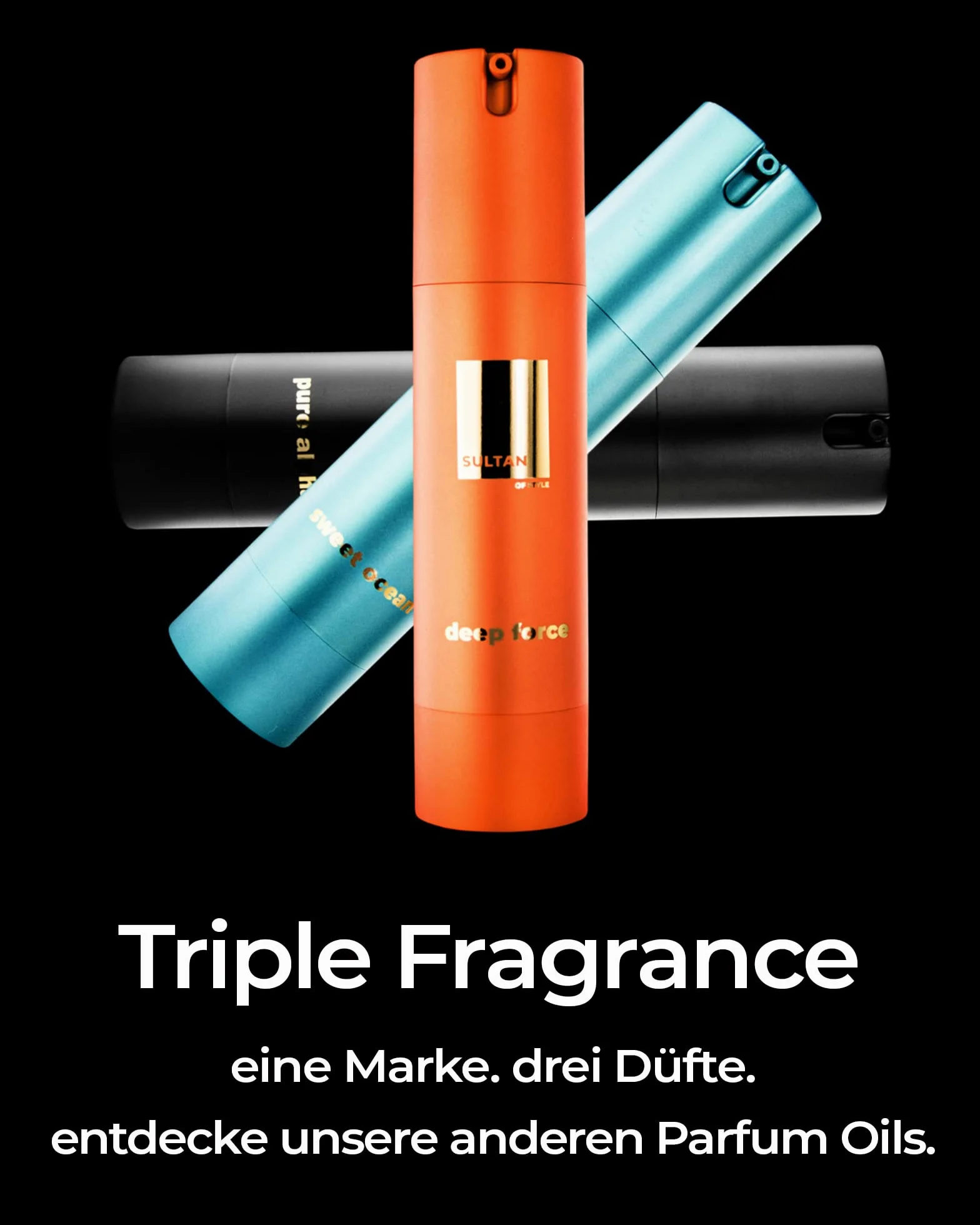 Sultan of Style Sweet Ocean Olejek Perfumowy dla Mężczyzn 100% Bez Alkoholu