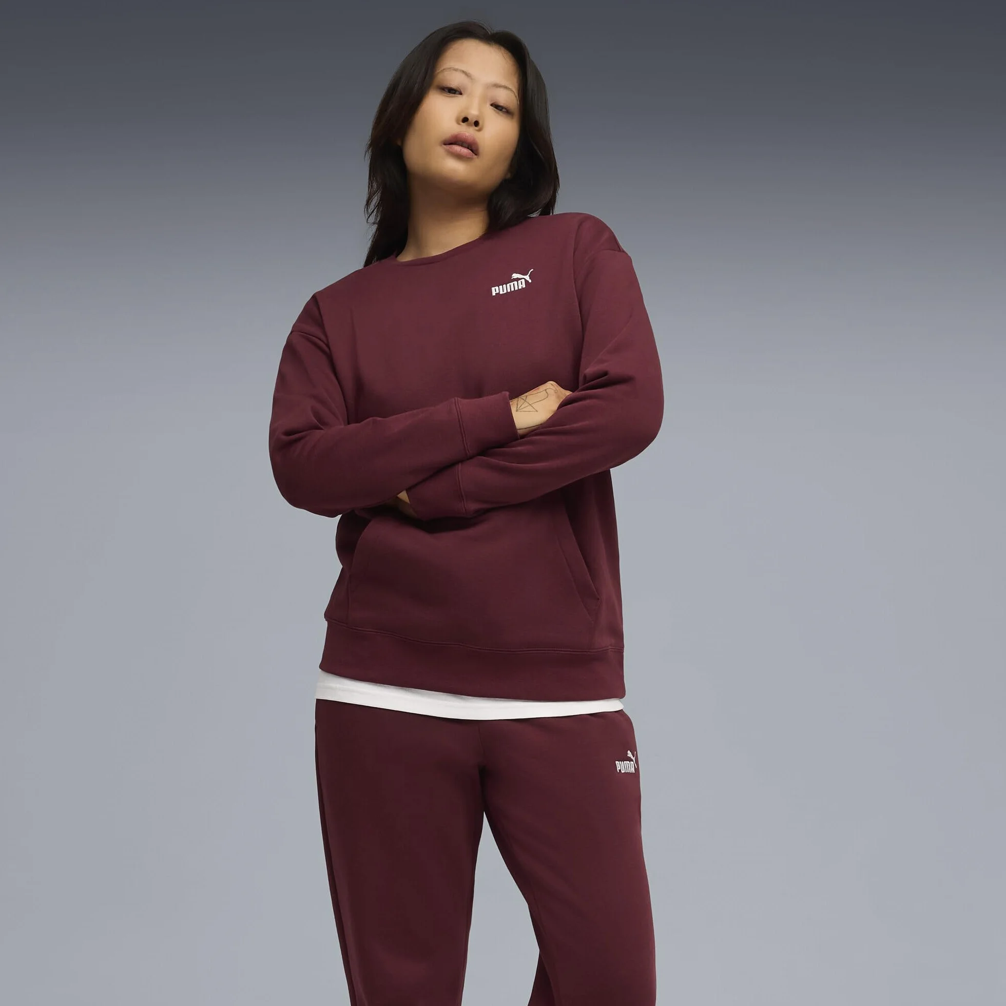 PUMA Kombinezon dresowy Relaxed FL cl