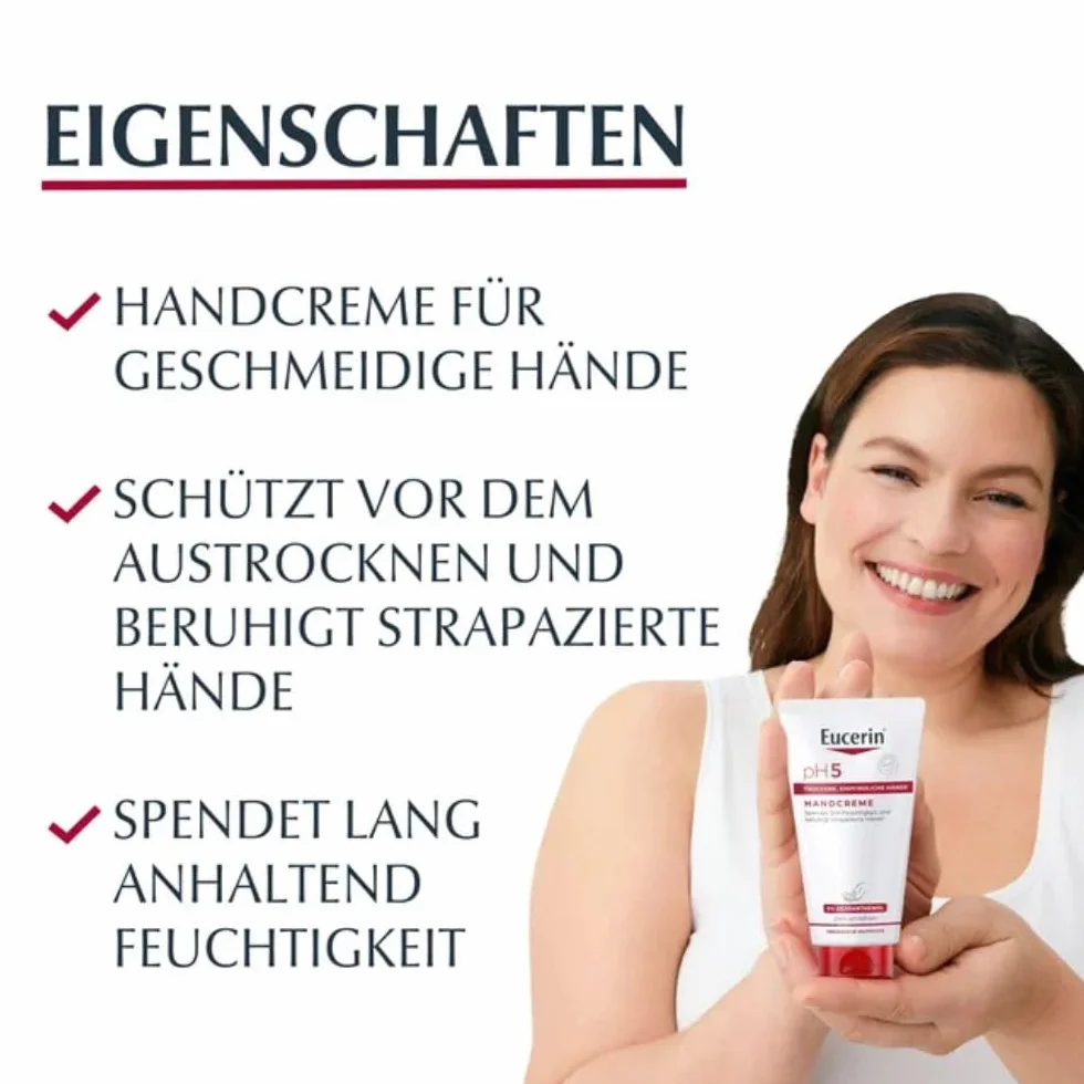 Eucerin pH5 Handcreme 75 ml Kremowa