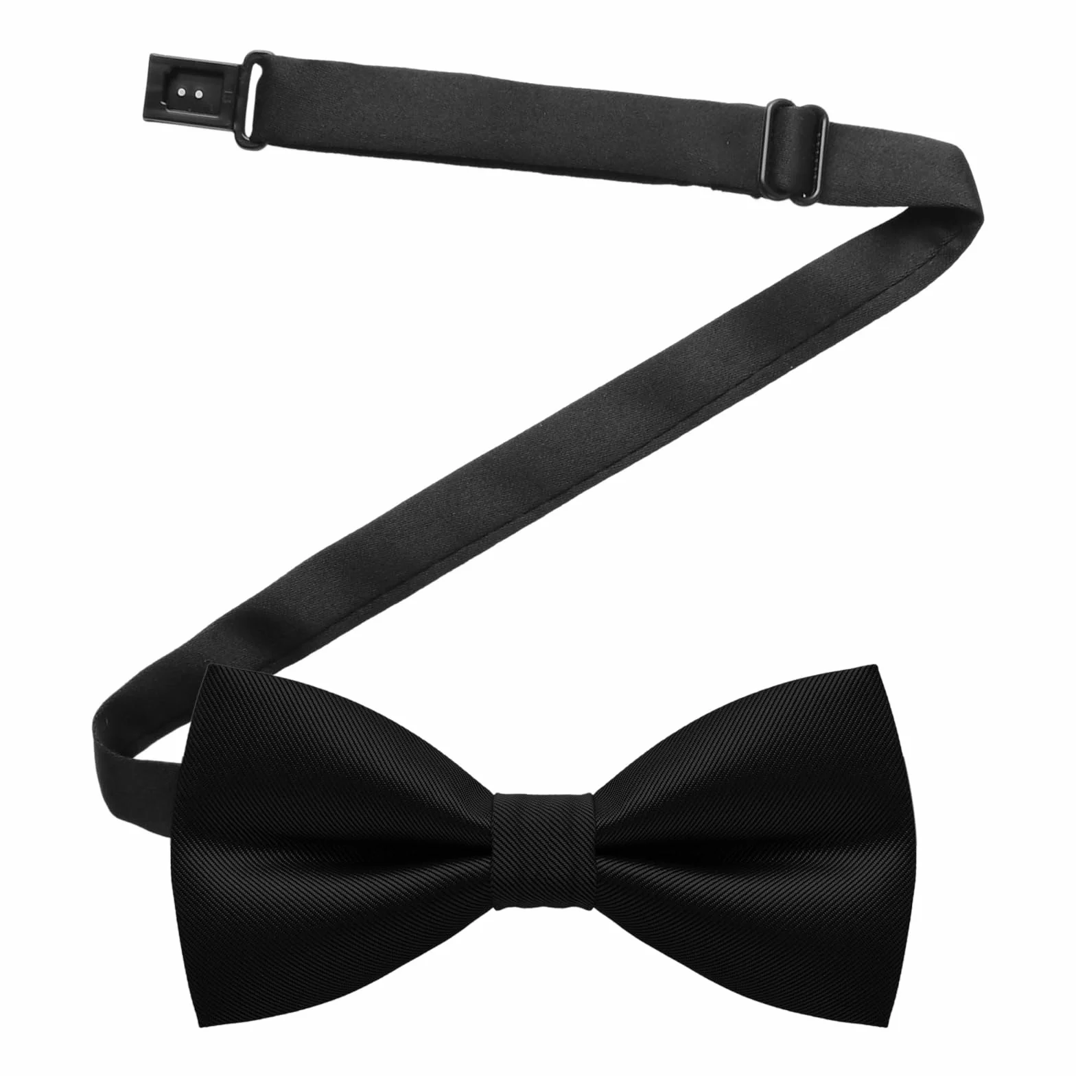 Muszka w stylu Pre Tie klasyczna męska muszka na formalne przyjęcia weselne, solidna muszka do smokingu w stylu vintage, dla dorosłych i dzieci